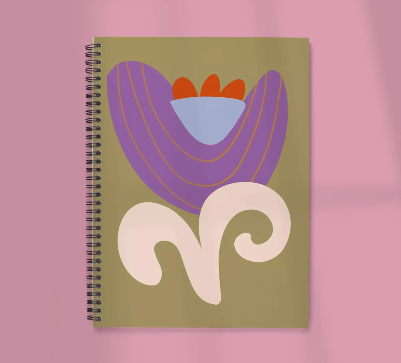 A Flower 2 spiral notebook by Studio Memb