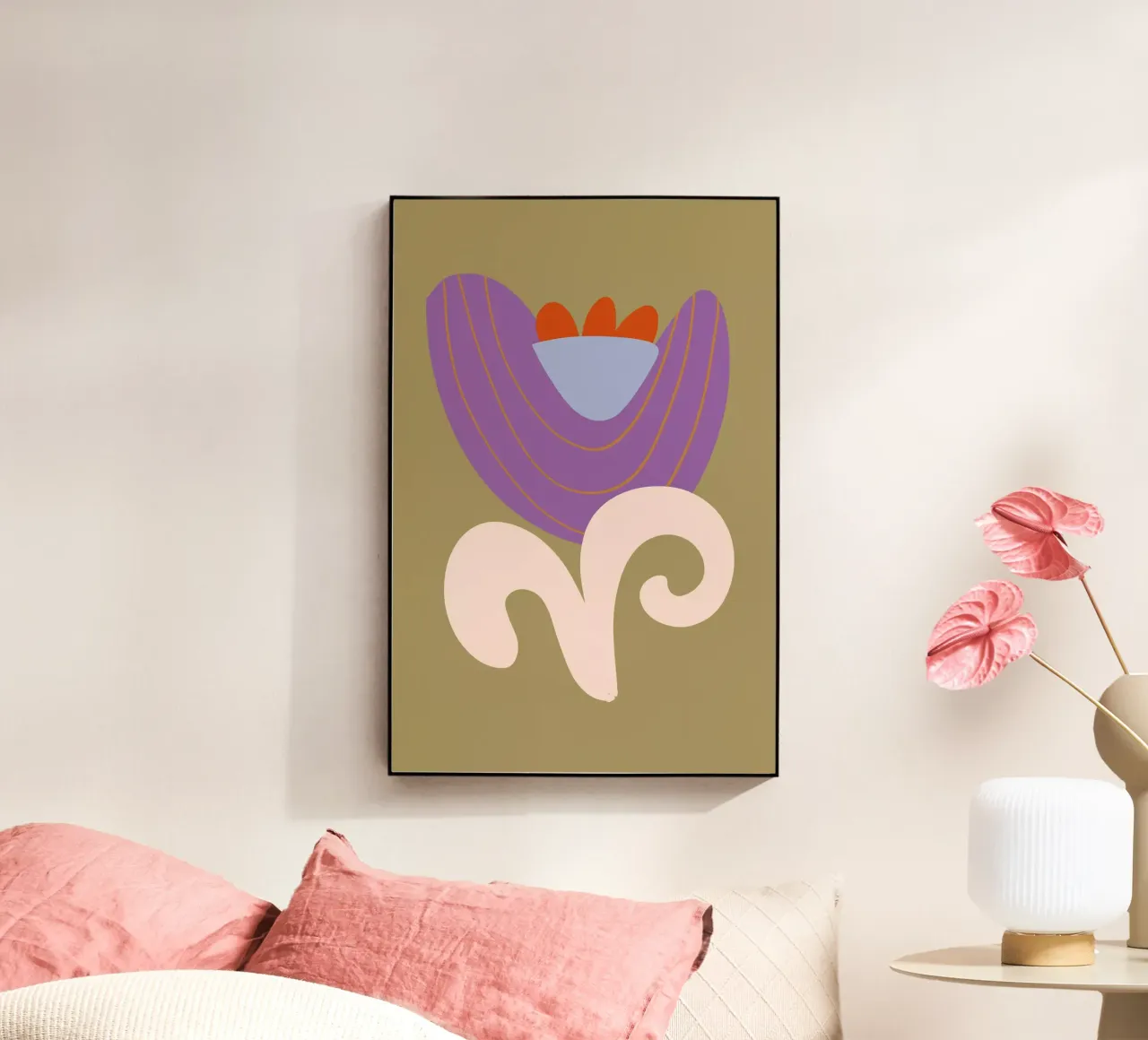 A Flower 2 acrylic glass by Studio Memb