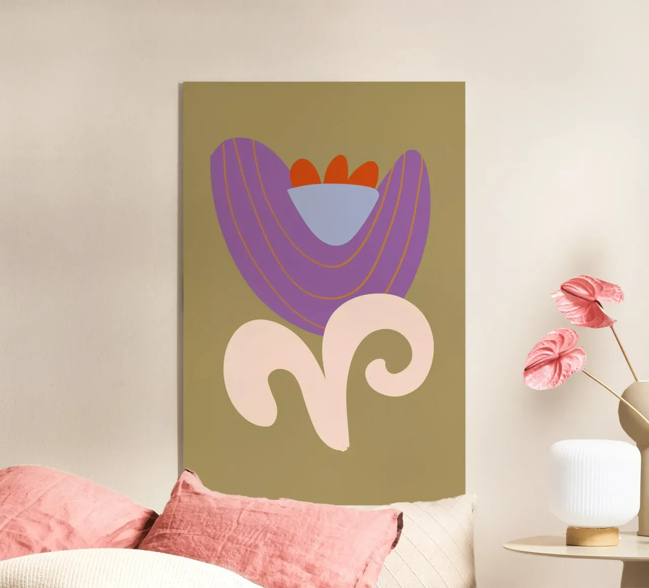 A Flower 2 acrylic glass by Studio Memb