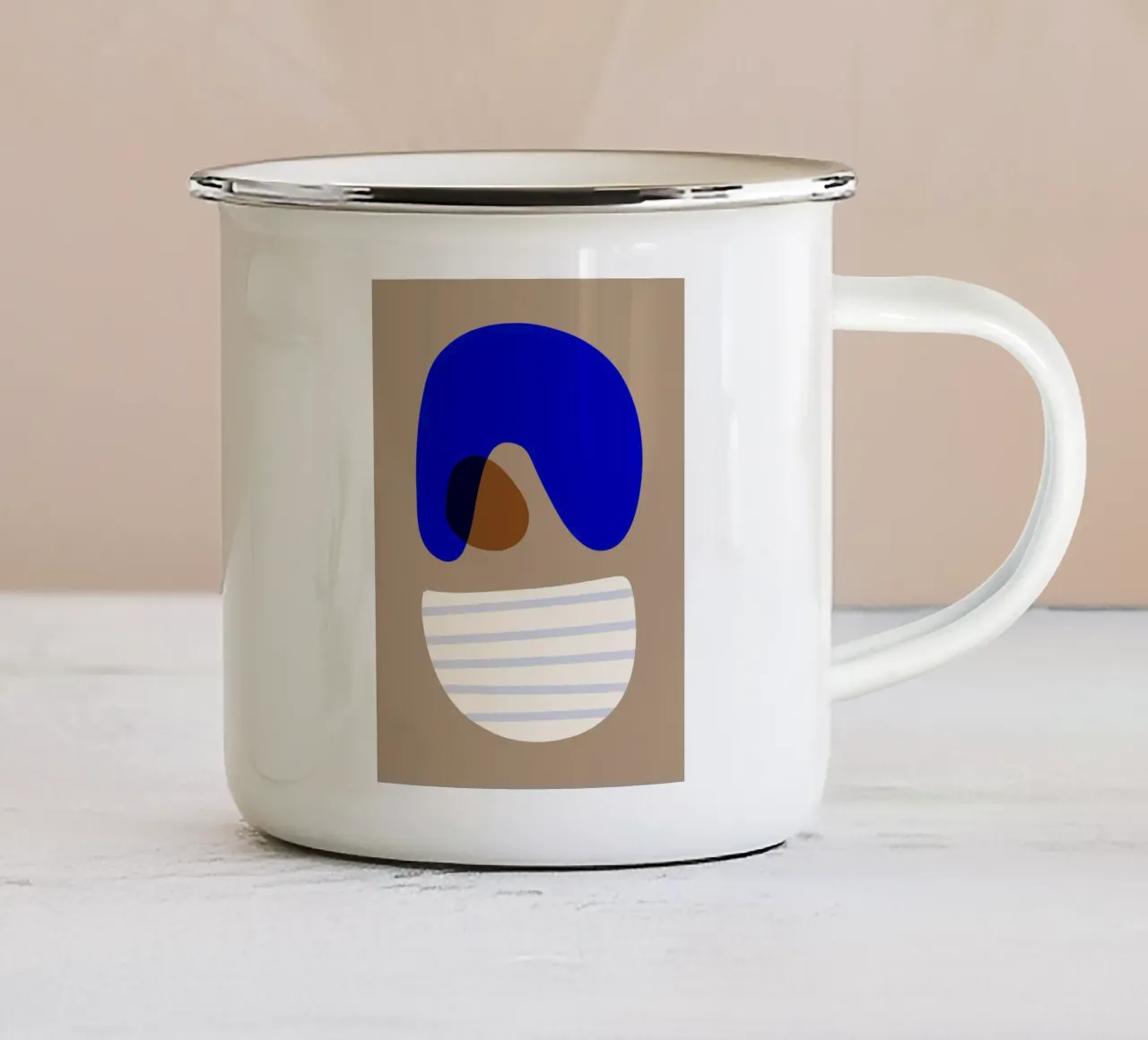 Shapes 1 taza de esmalte de Studio Memb