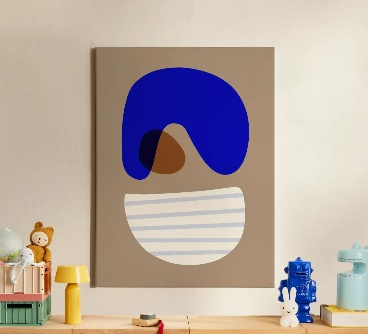 Shapes 1 canvas met Baklijst van Studio Memb