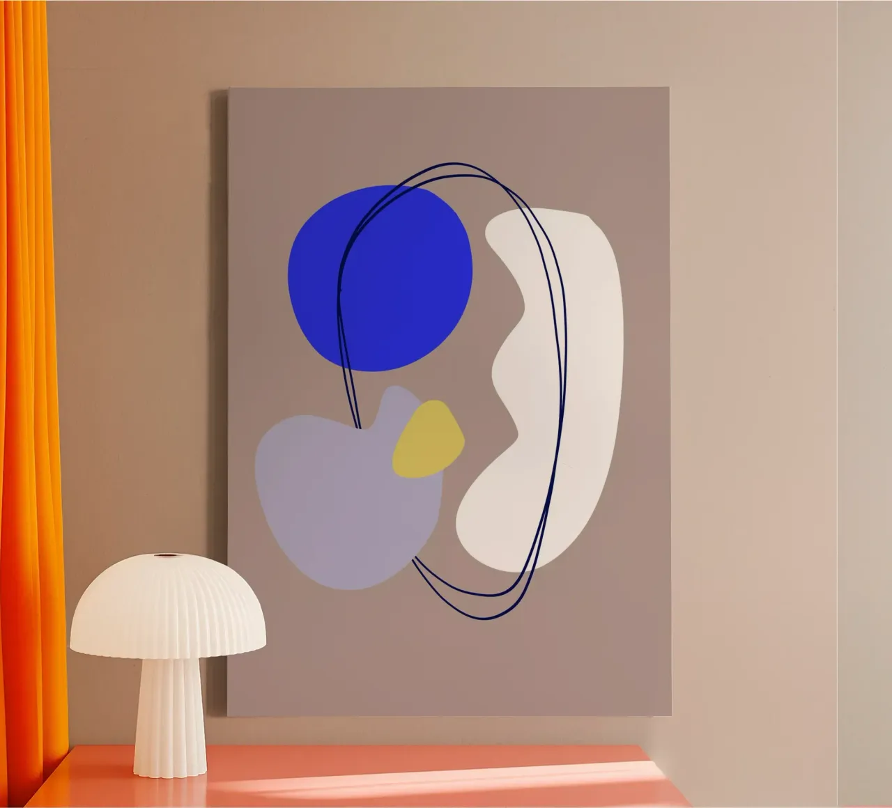 Shapes 5 canvas by Studio Memb