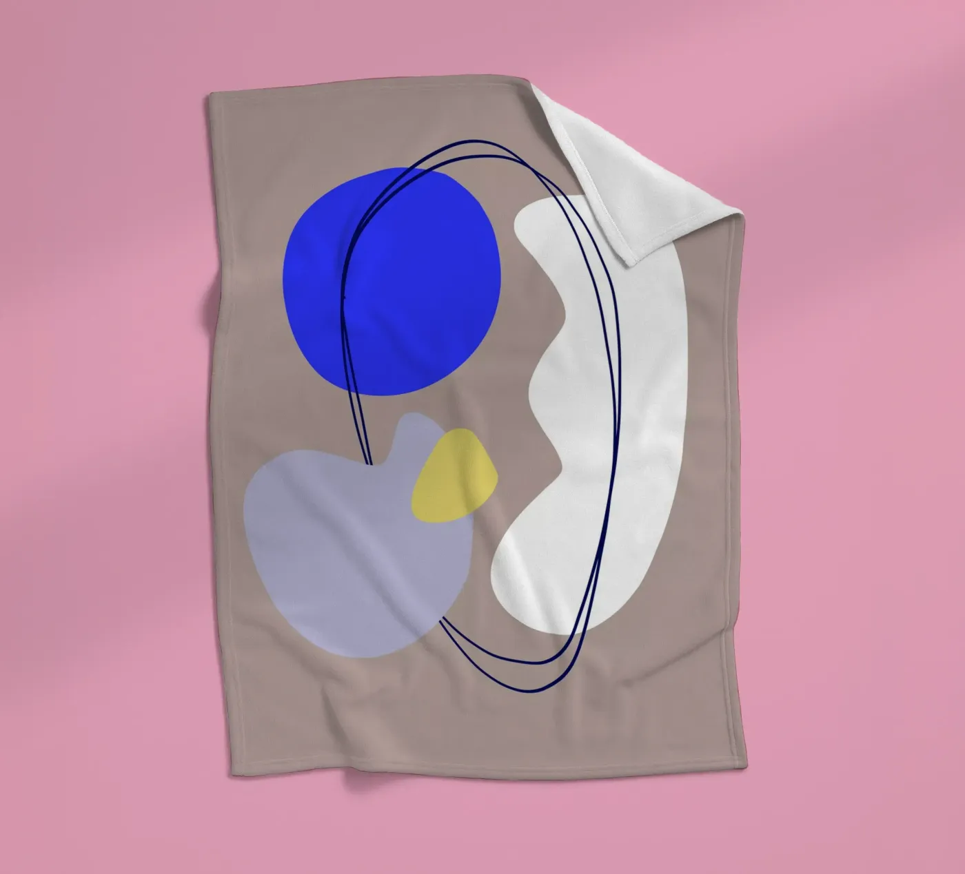 Shapes 5 Fleecedecke von Studio Memb