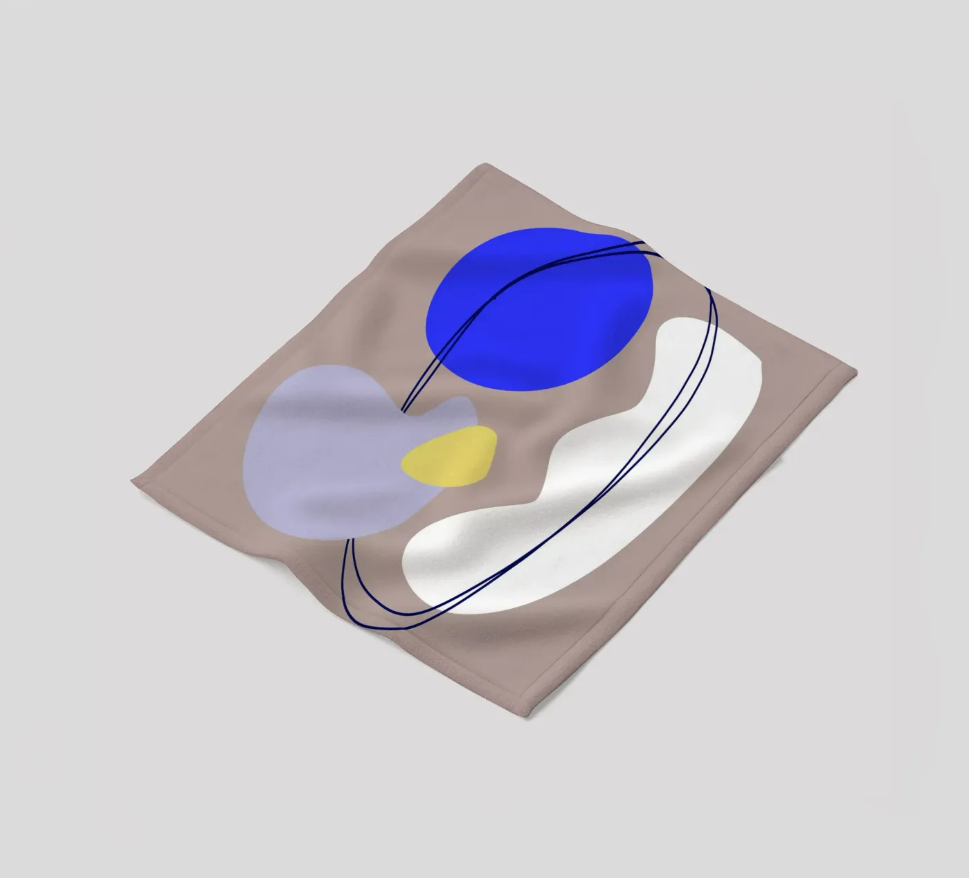 Shapes 5 Fleecedecke von Studio Memb