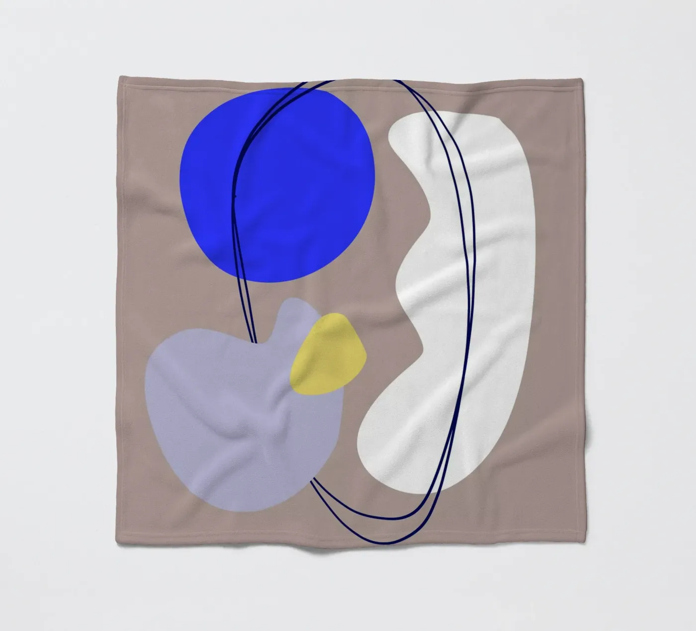 Shapes 5 Fleecedecke von Studio Memb