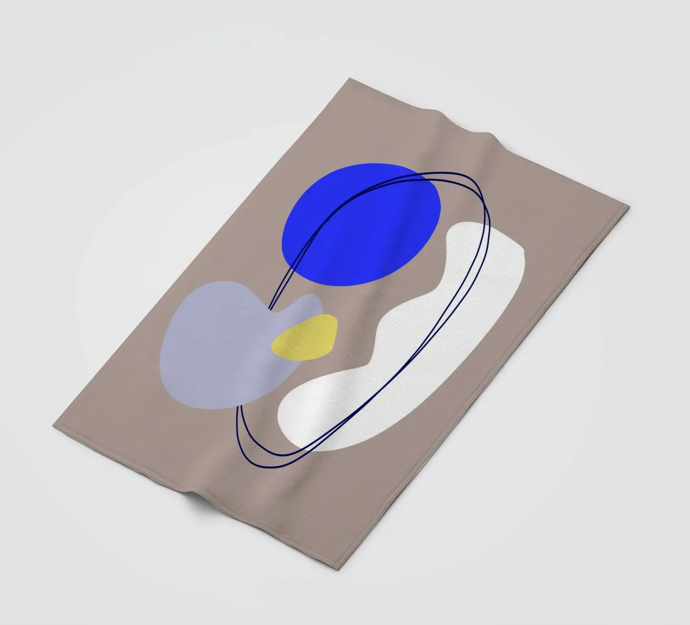 Shapes 5 Fleecedecke von Studio Memb