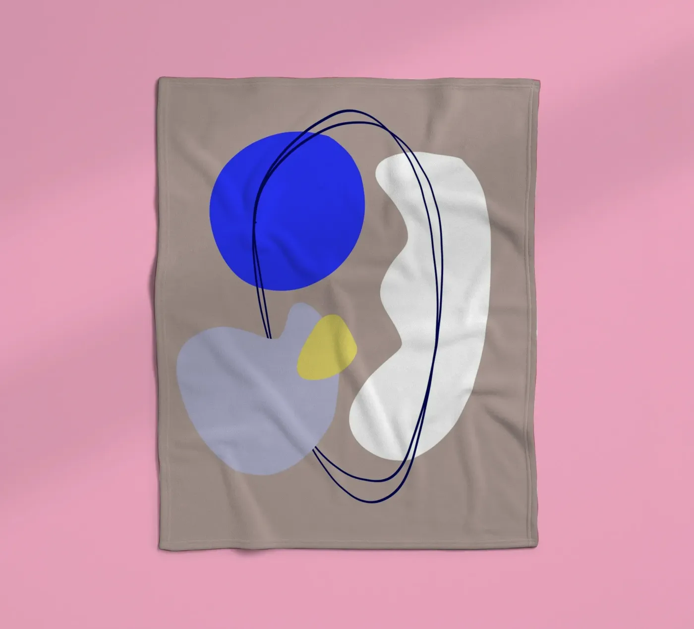 Shapes 5 Fleecedecke von Studio Memb