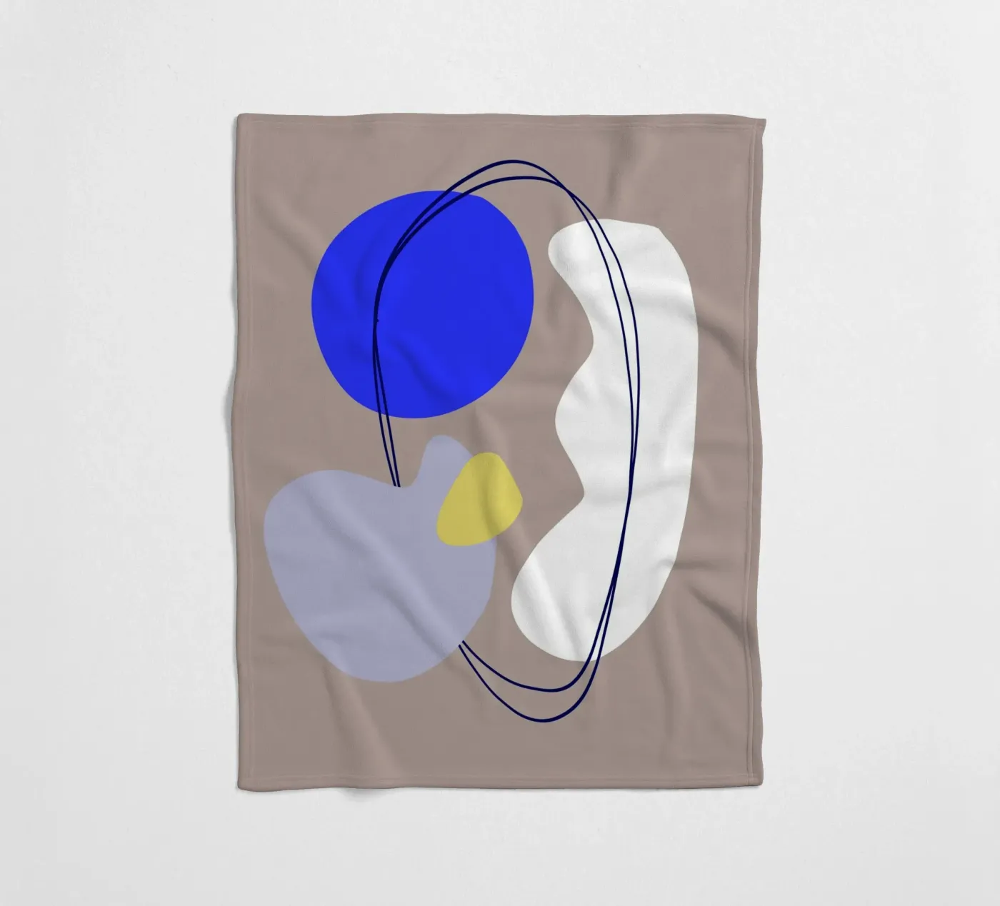 Shapes 5 Fleecedecke von Studio Memb