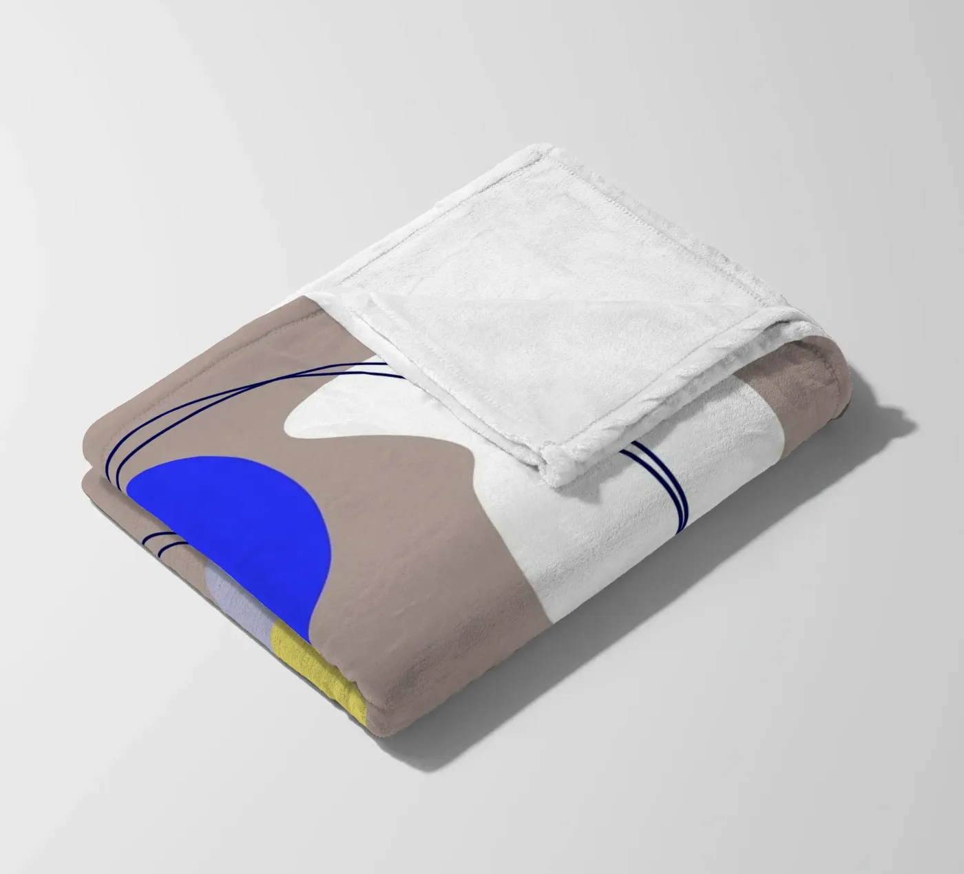 Shapes 5 Fleecedecke von Studio Memb