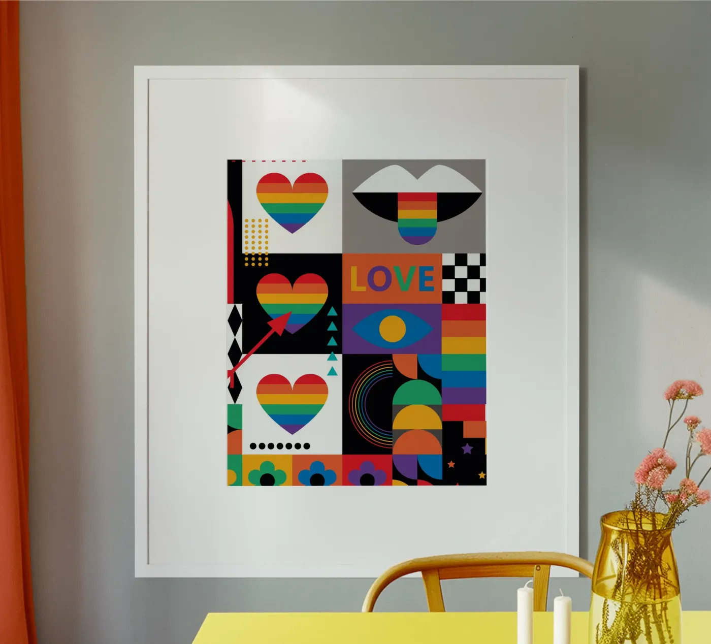 EQUAL LOVE poster by SMRT STUDIO