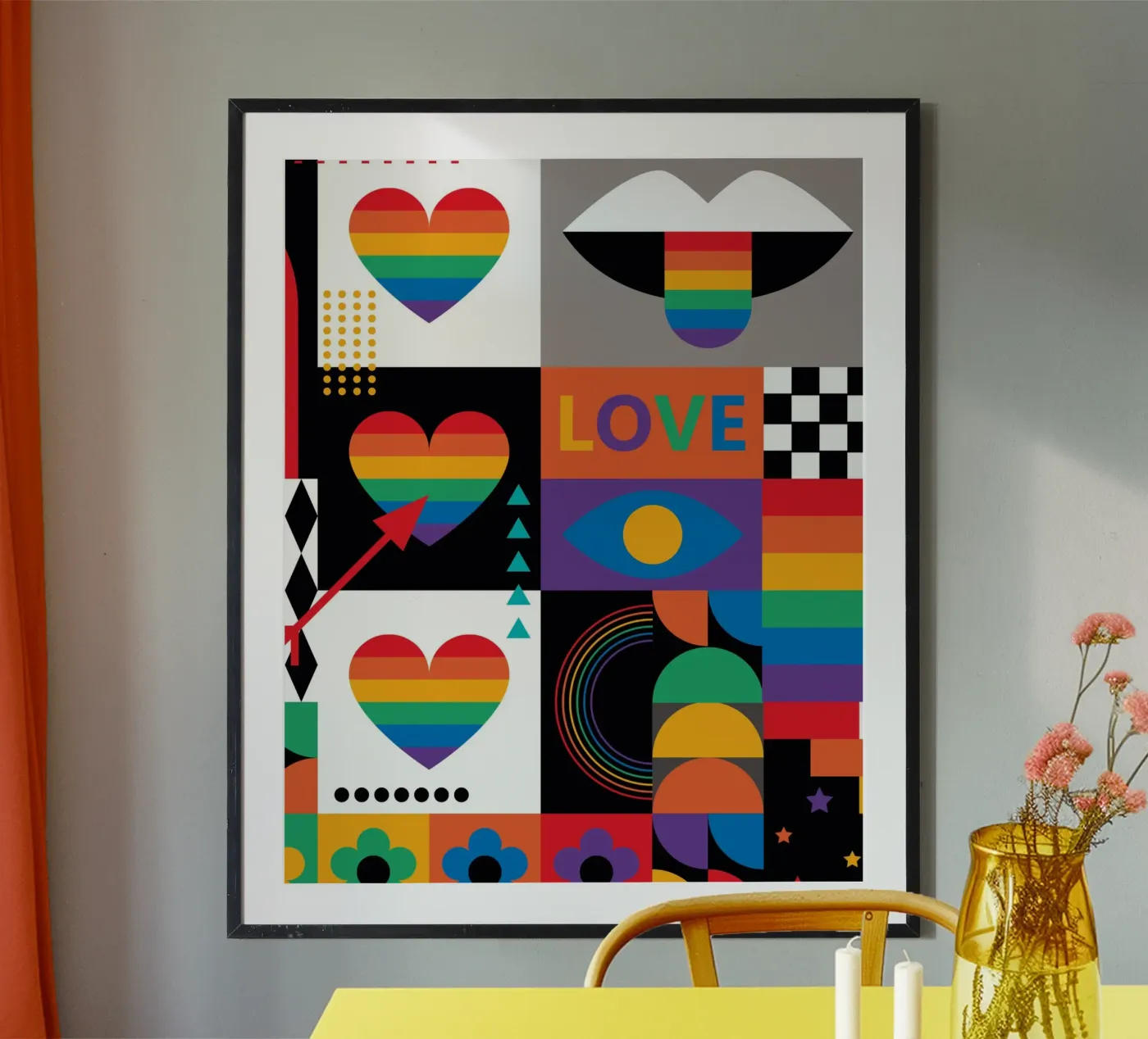 EQUAL LOVE poster by SMRT STUDIO