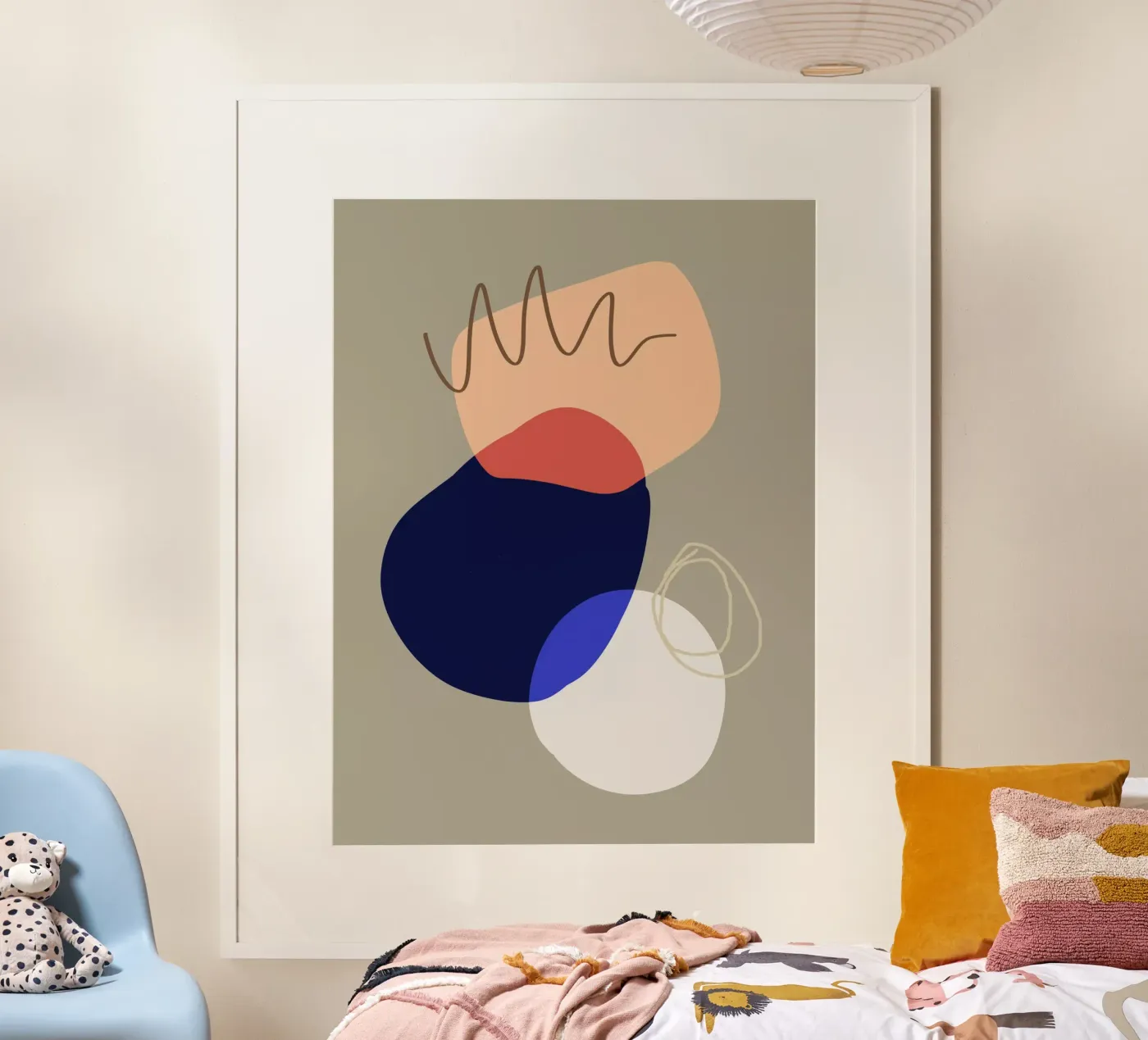 Shapes 7 poster van Studio Memb