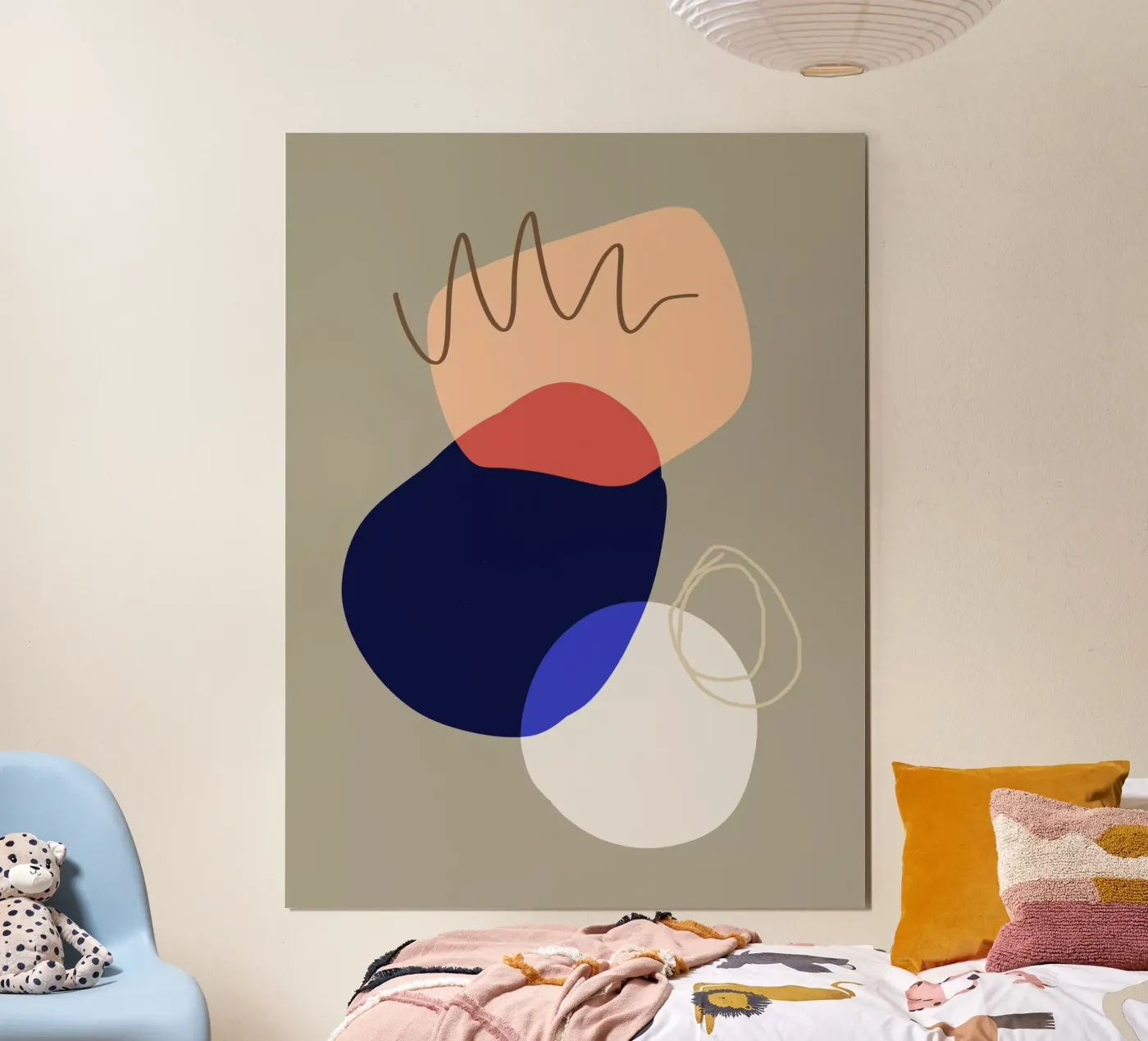 Shapes 7 poster van Studio Memb