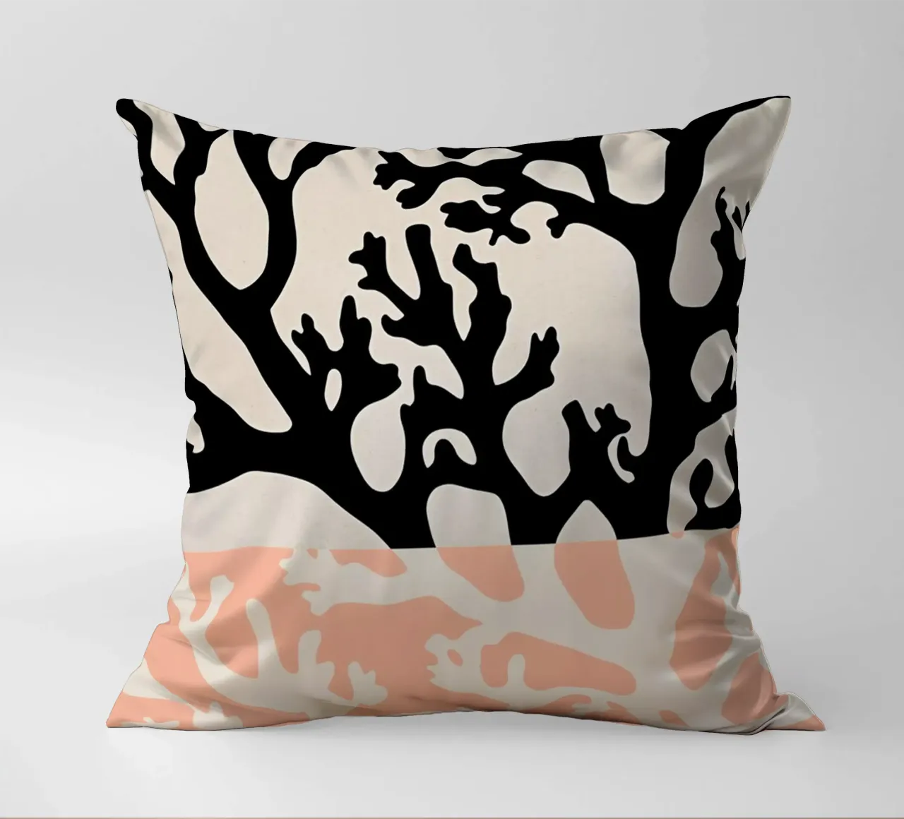 Coral (Peach) cuscino da treechild