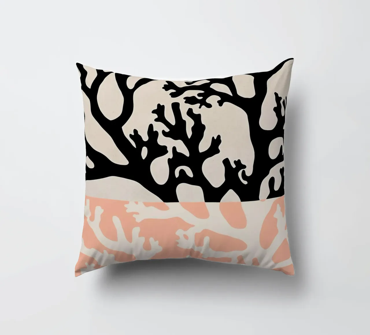 Coral (Peach) cuscino da treechild