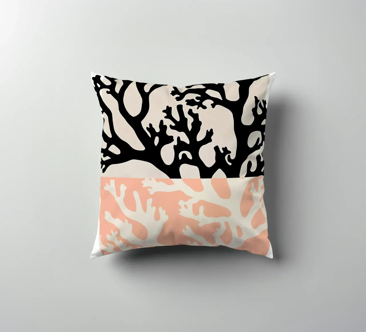 Coral (Peach) cuscino da treechild