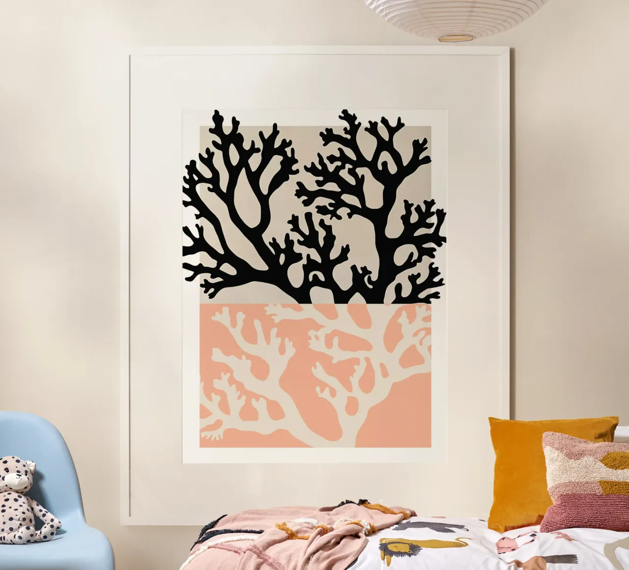 Coral (Peach) poster da treechild