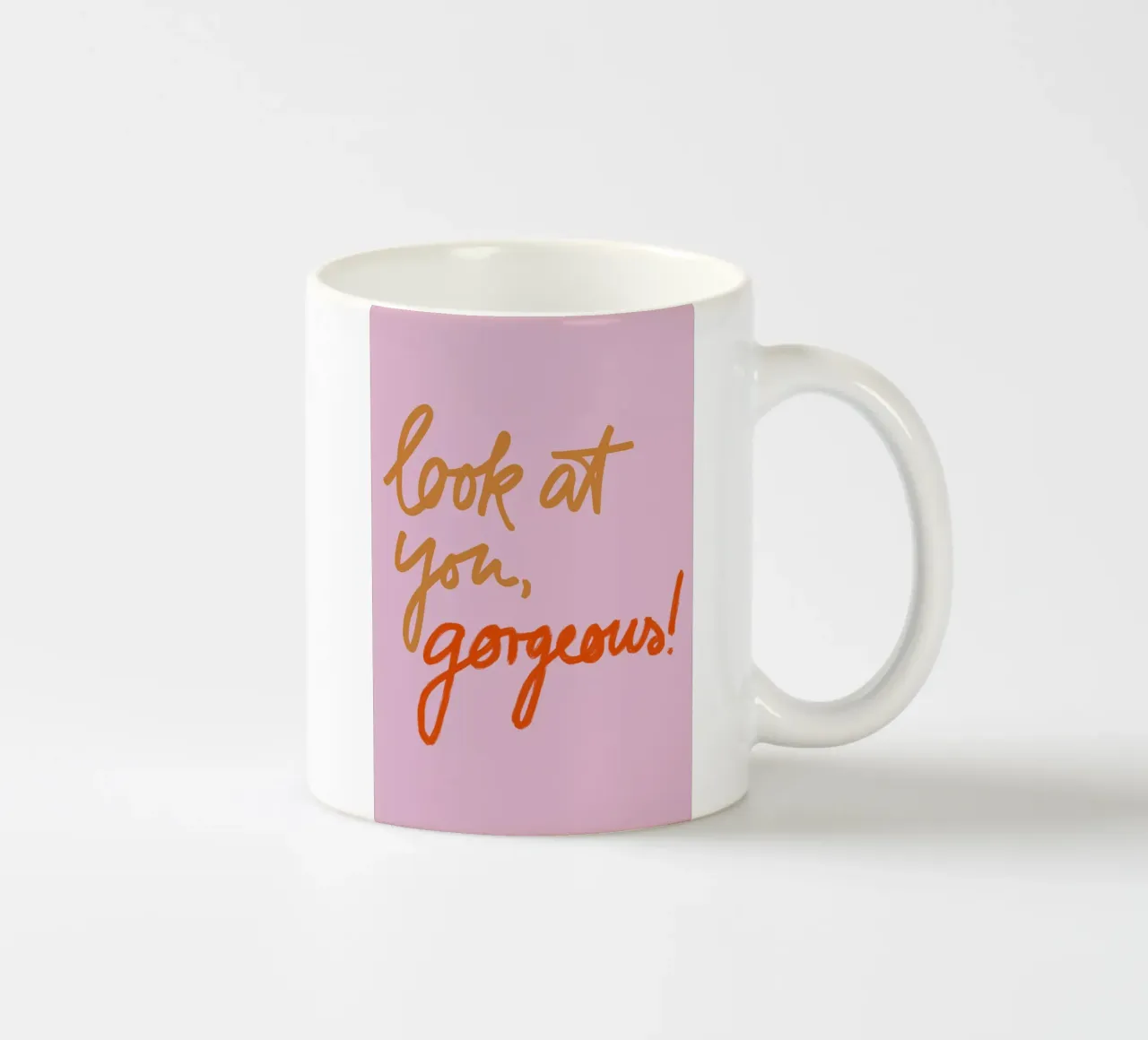 Look At You, Gorgeous! tazza in ceramica da Studio Memb