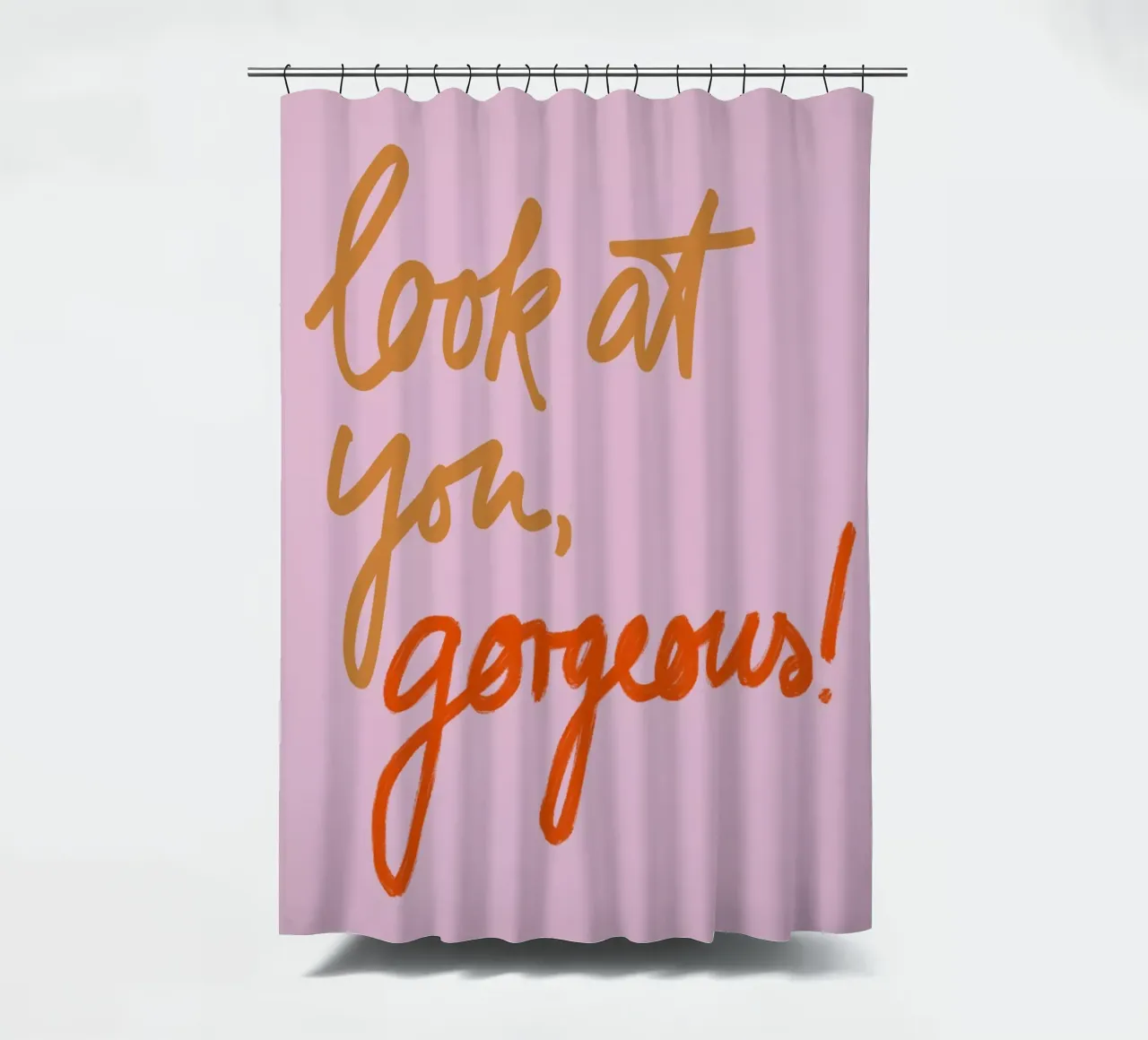 Look At You, Gorgeous! tenda da doccia da Studio Memb