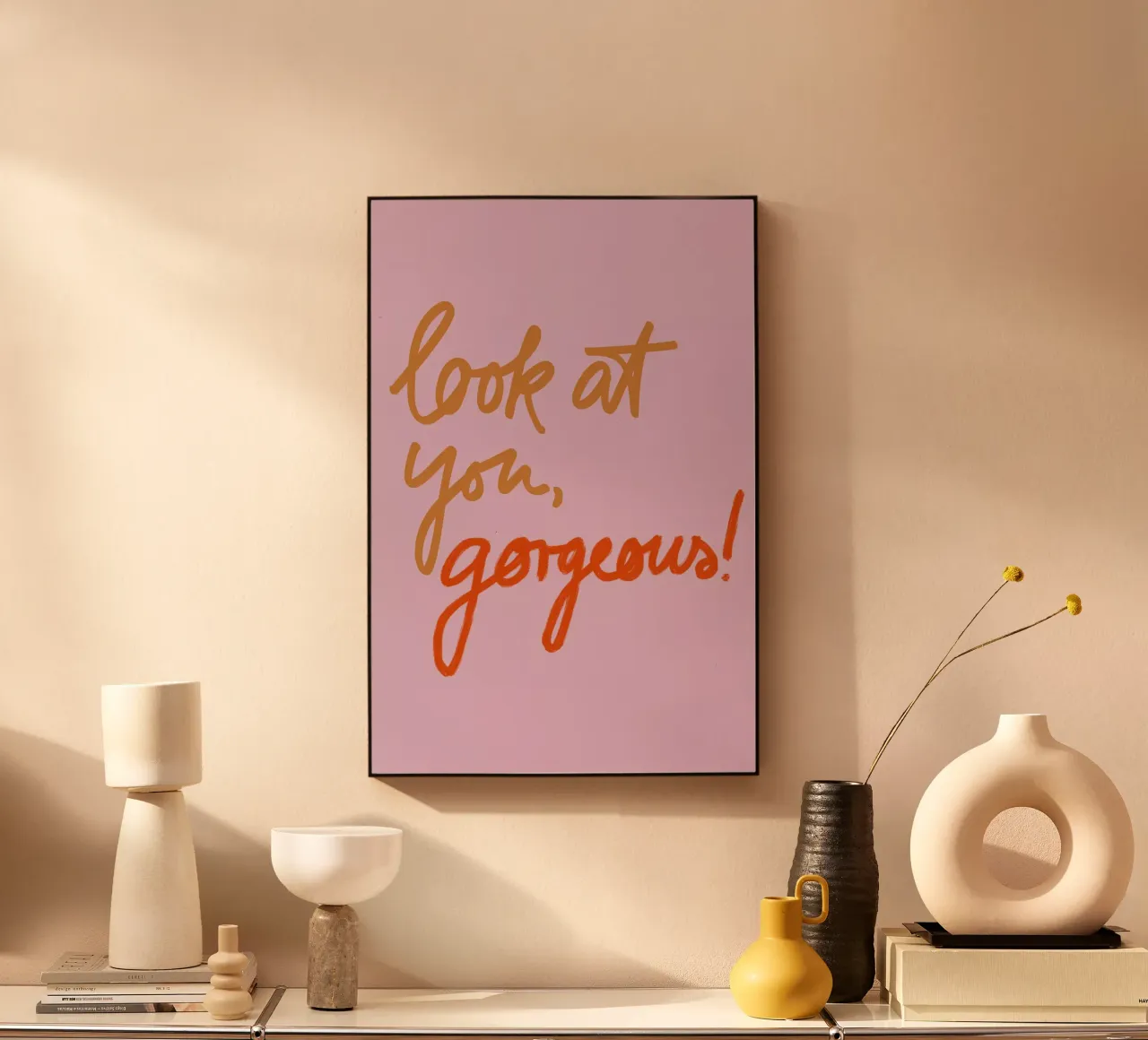 Look At You, Gorgeous! alluminio dibond da Studio Memb