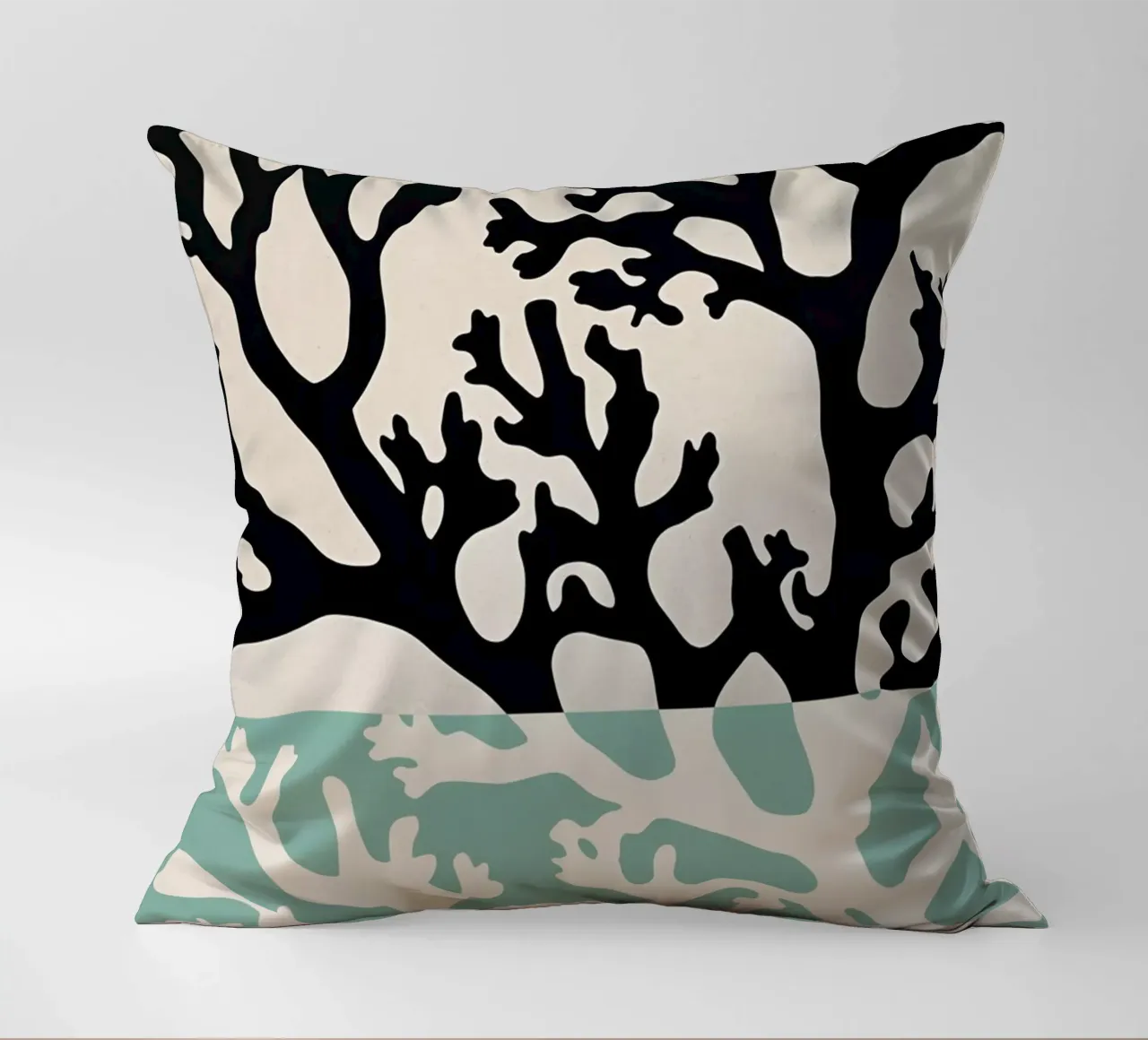 Coral (Mint) cuscino da treechild
