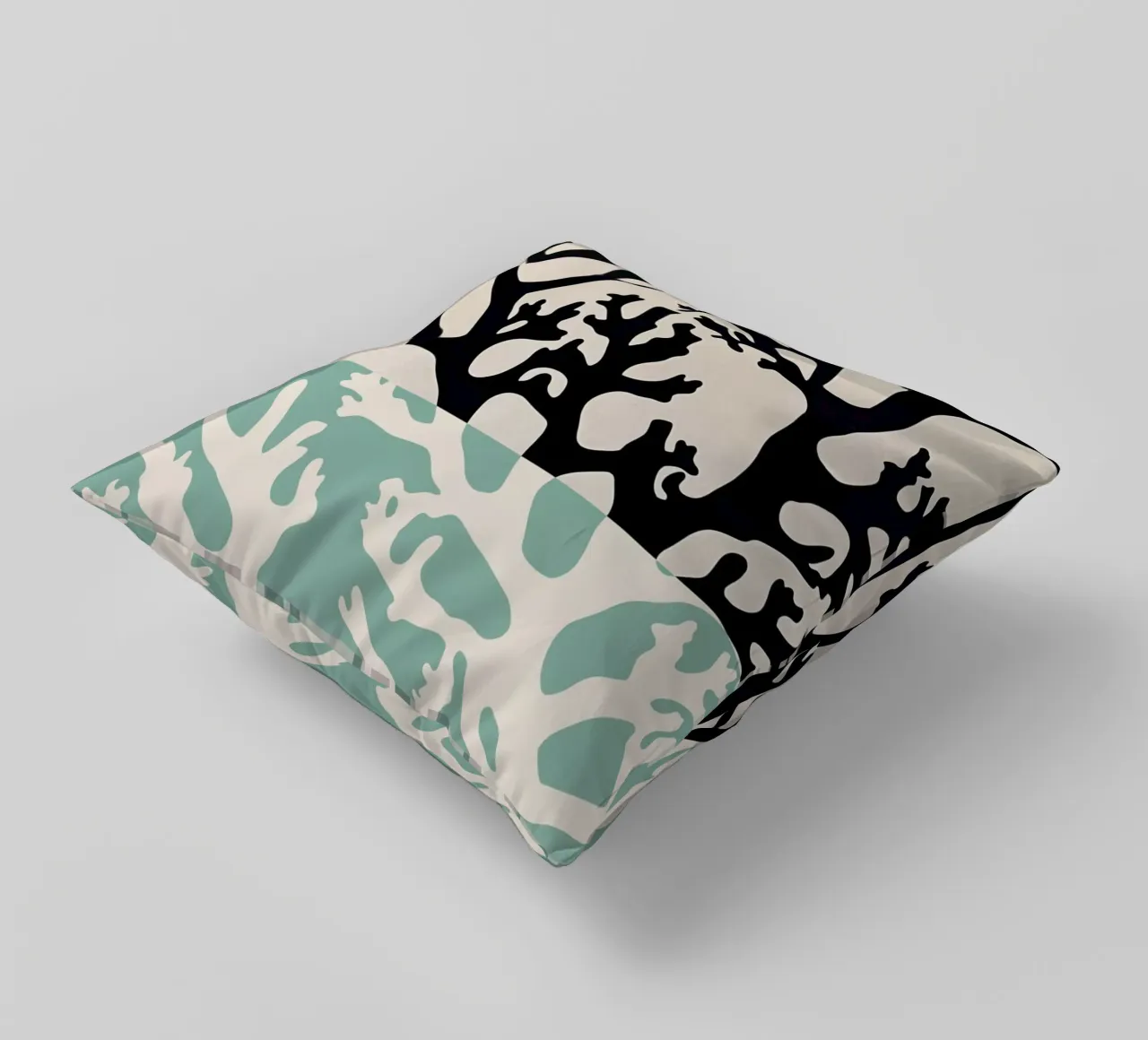 Coral (Mint) cuscino da treechild