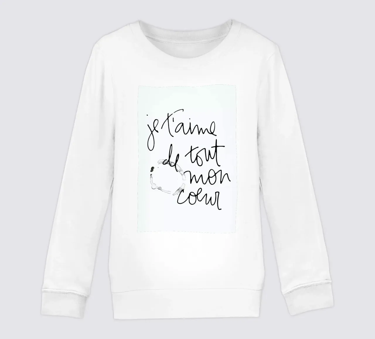 Je t'aime Kinder Sweatshirt von Kristen Polsinelli