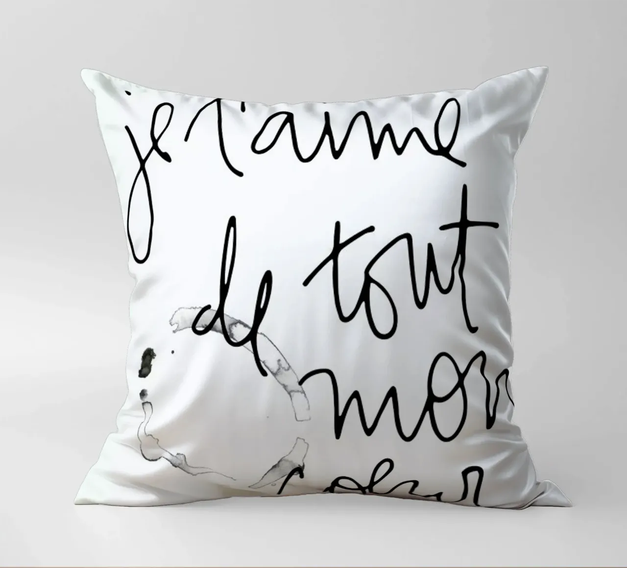 Je t'aime cuscino da Kristen Polsinelli