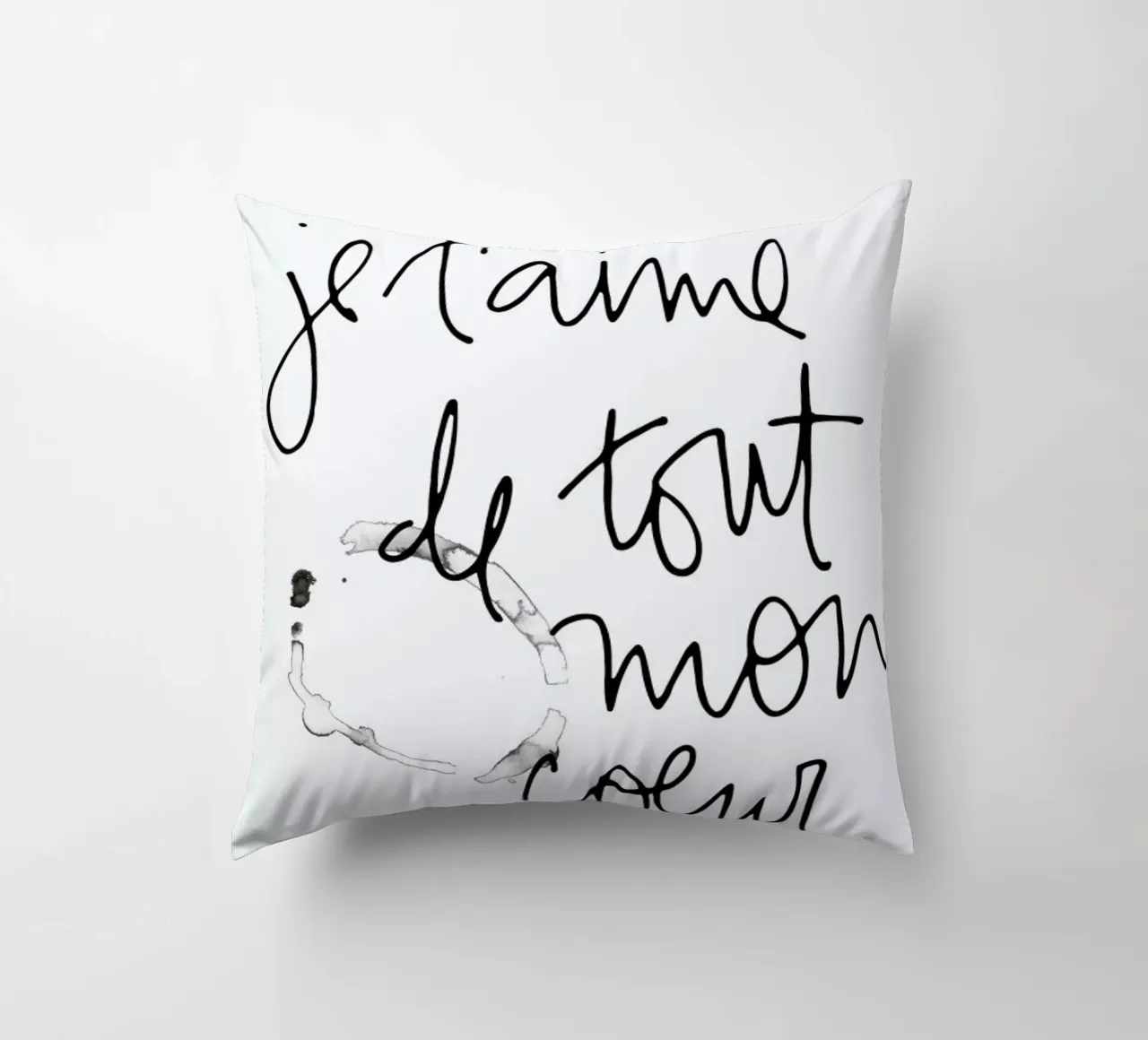 Je t'aime cuscino da Kristen Polsinelli