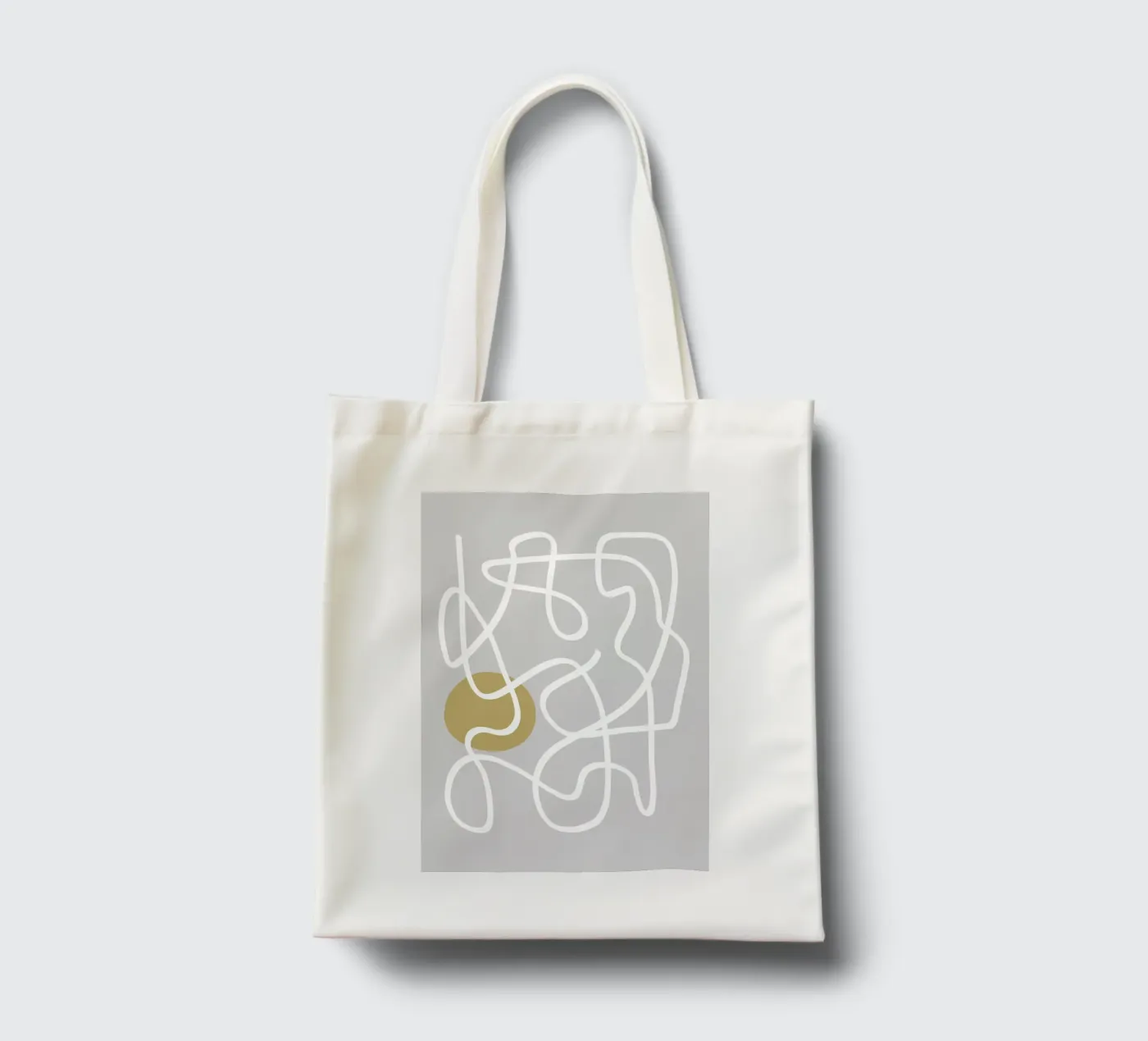 Scribbles 1 borsa in juta da Studio Memb
