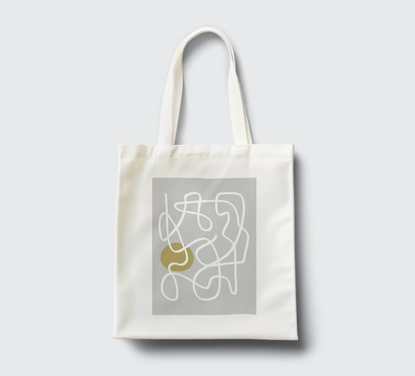 Scribbles 1 borsa in juta da Studio Memb