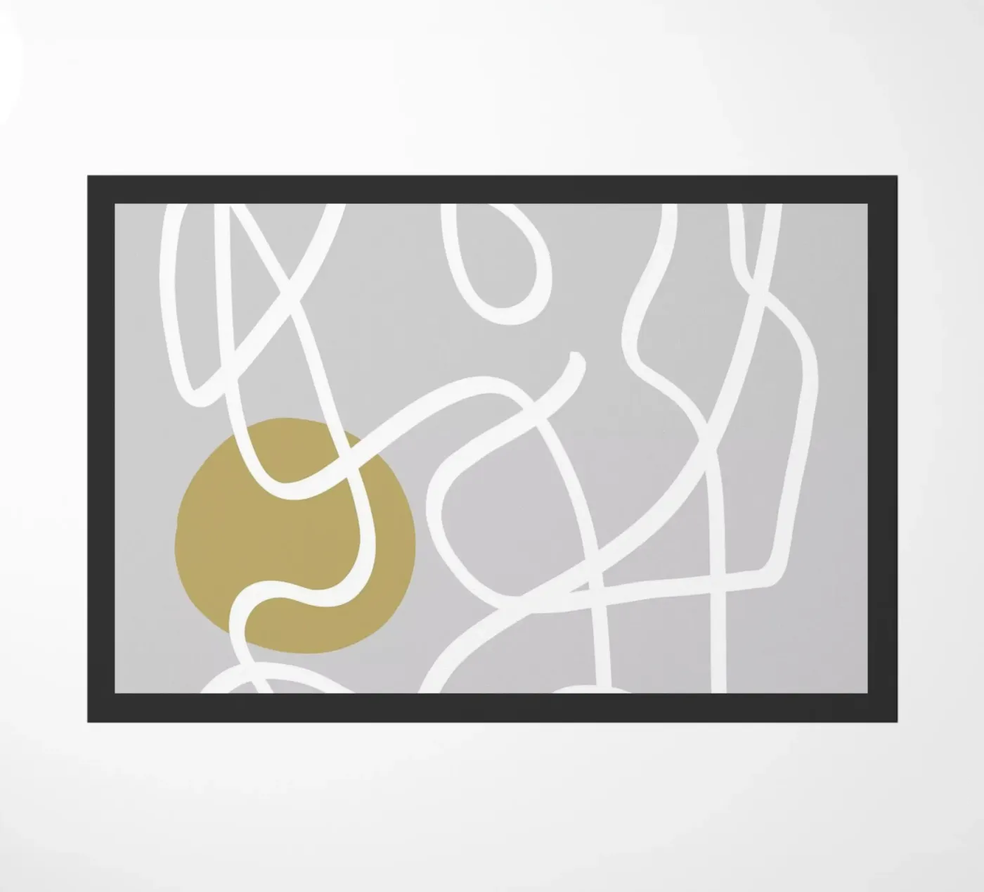 Scribbles 1 doormat by Studio Memb