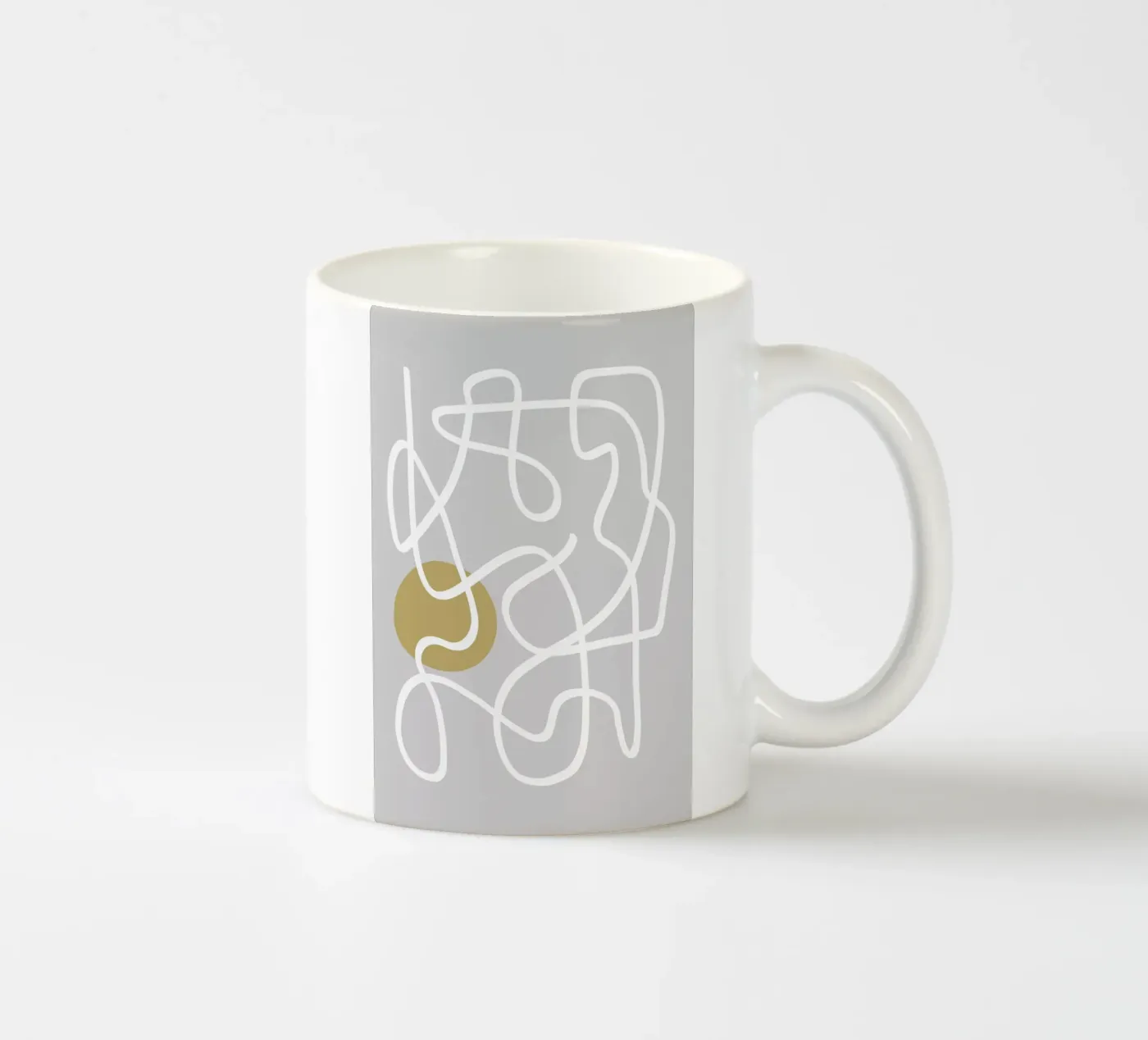 Scribbles 1 ceramic mug by Studio Memb