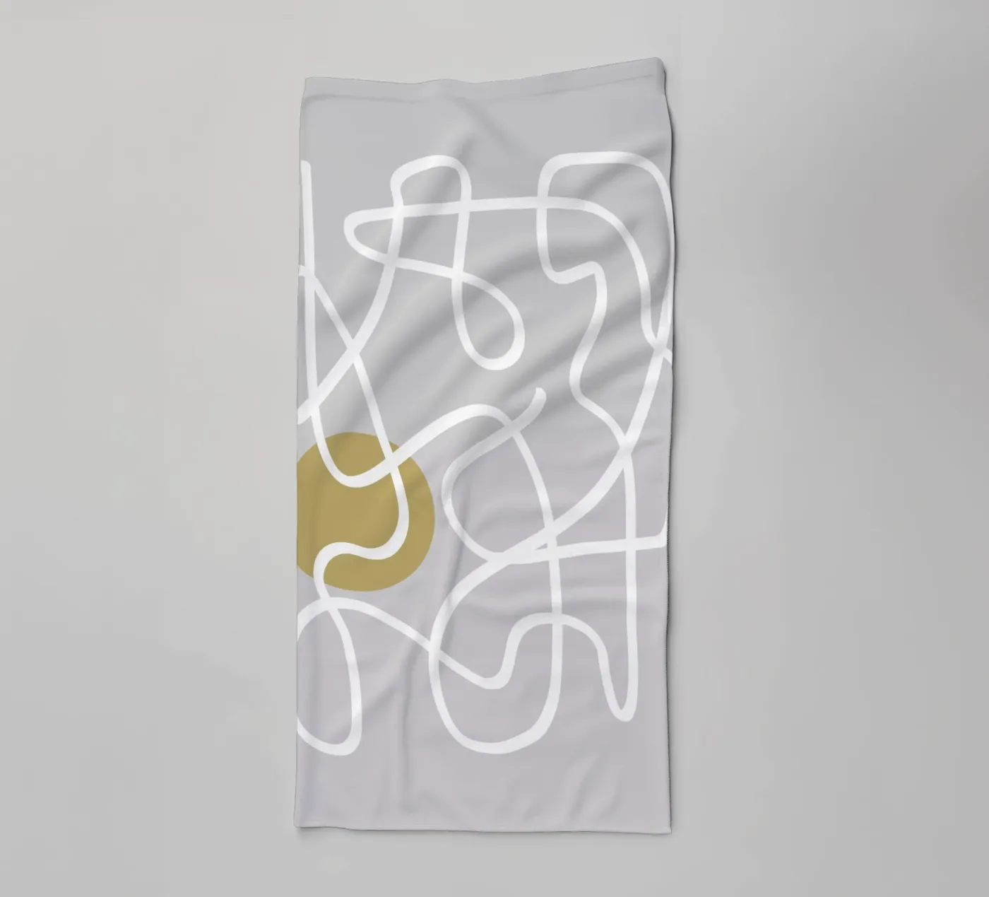 Scribbles 1 Handtuch von Studio Memb