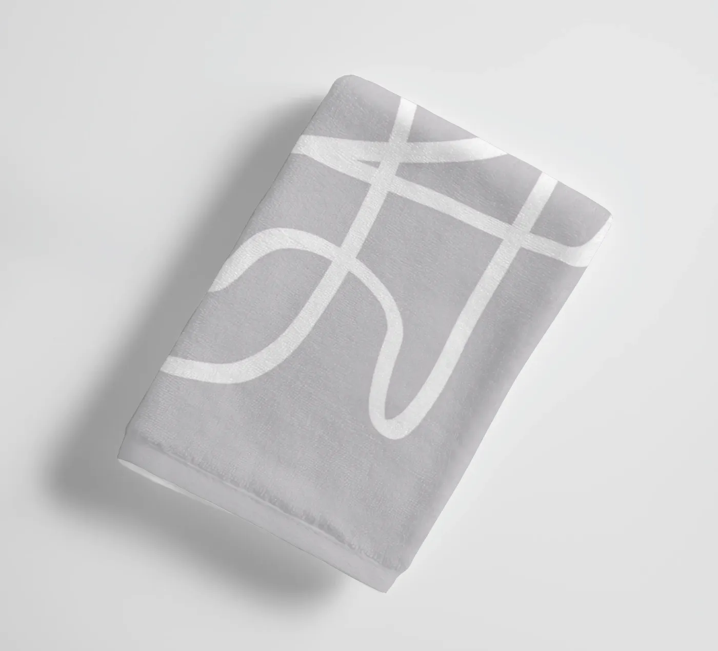 Scribbles 1 Handtuch von Studio Memb