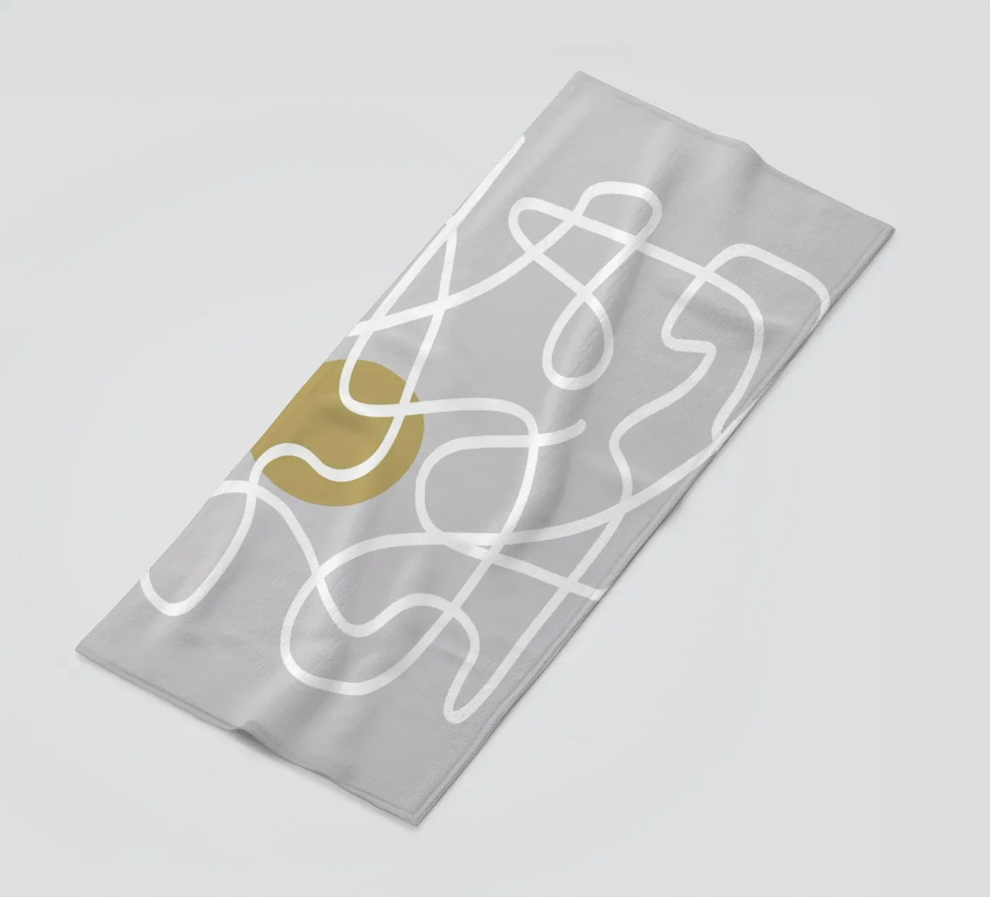 Scribbles 1 Strandtuch von Studio Memb