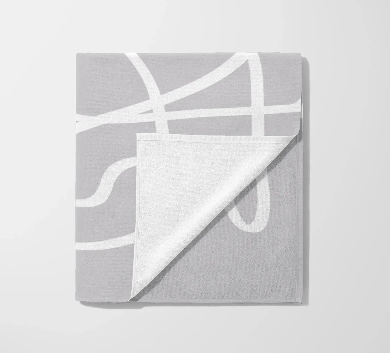 Scribbles 1 strandhanddoek van Studio Memb