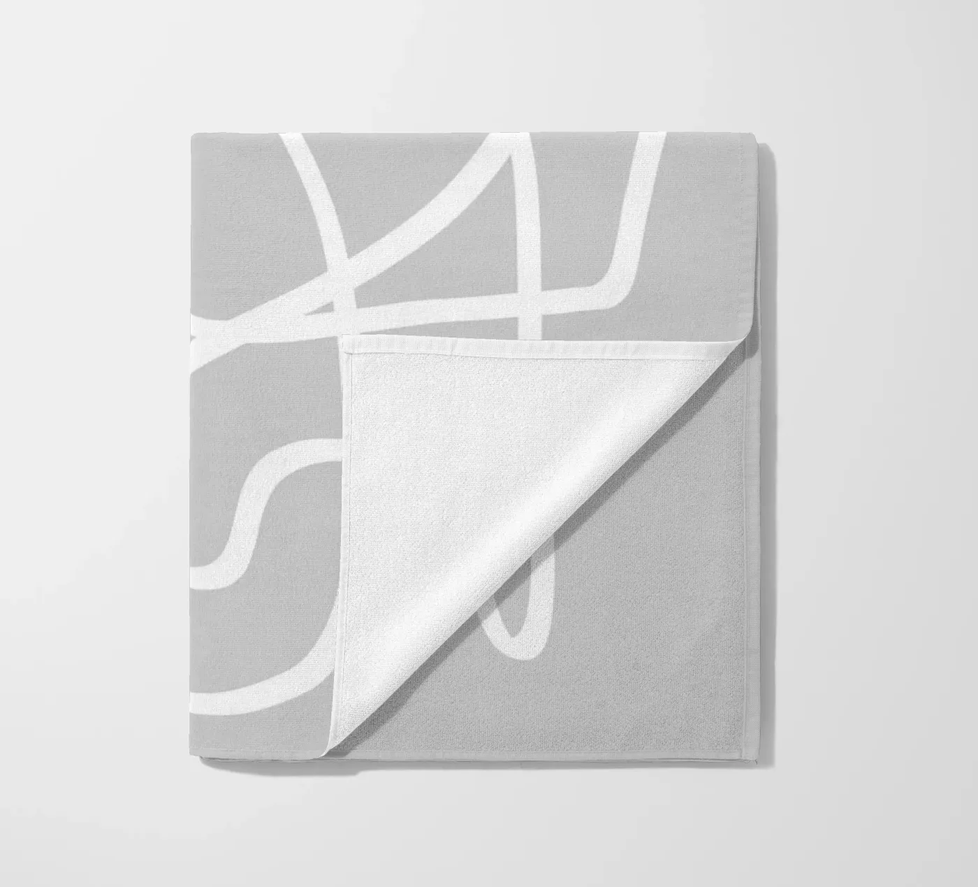 Scribbles 1 Strandtuch von Studio Memb