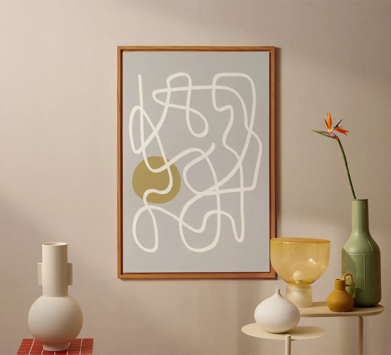 Scribbles 1 Forex-Platte von Studio Memb