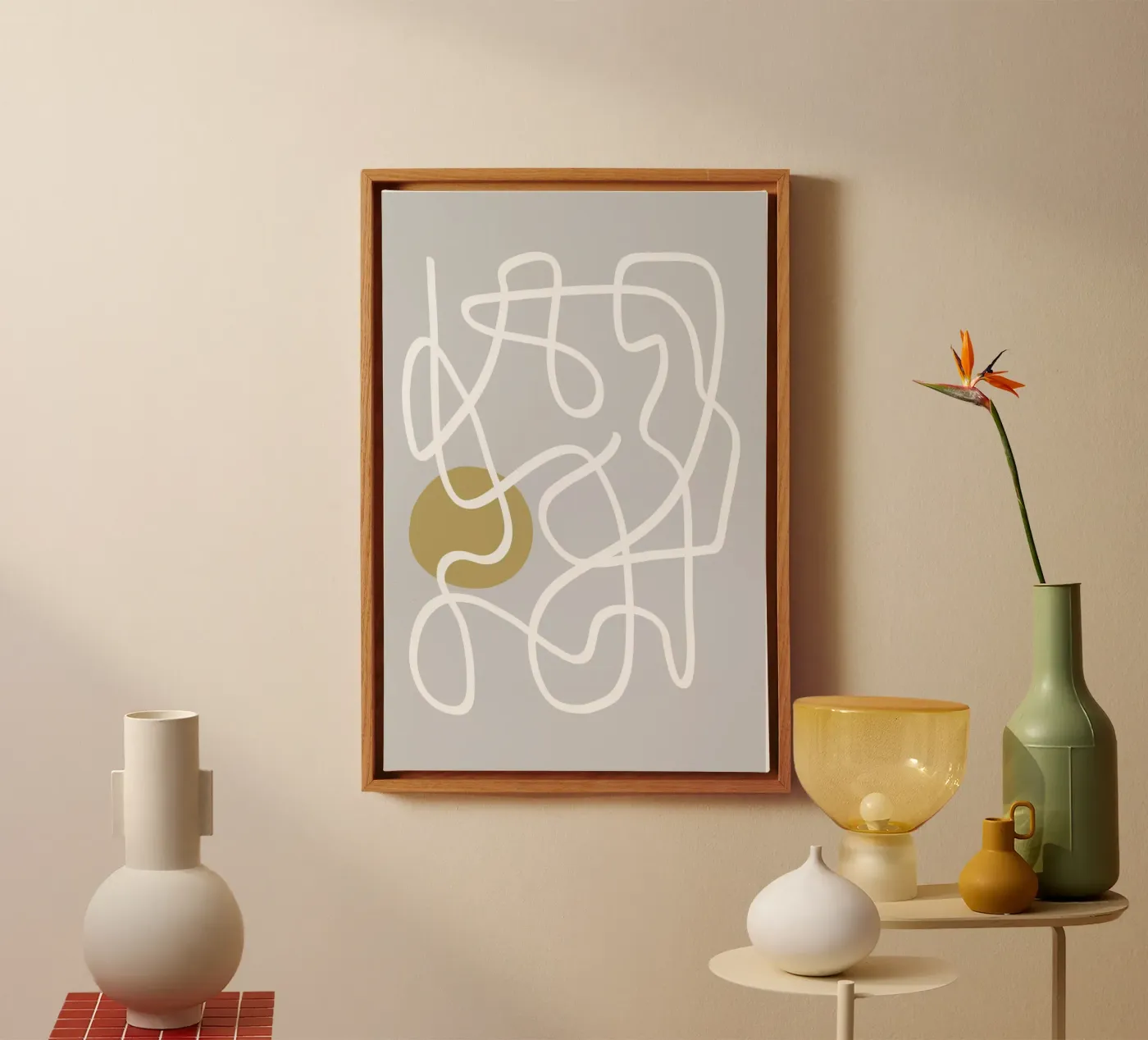 Scribbles 1 canvas by Studio Memb
