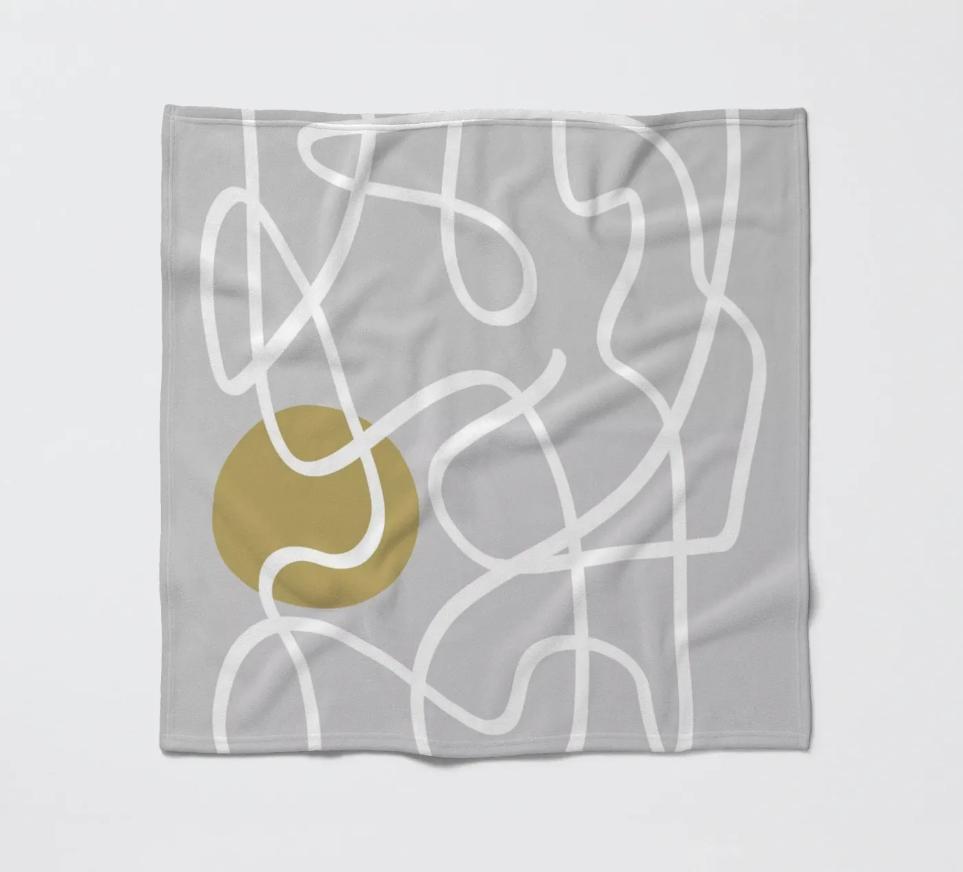 Scribbles 1 fleecedeken van Studio Memb