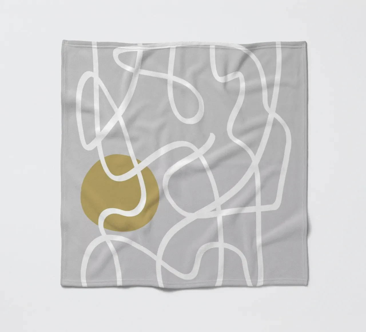 Scribbles 1 Fleecedecke von Studio Memb