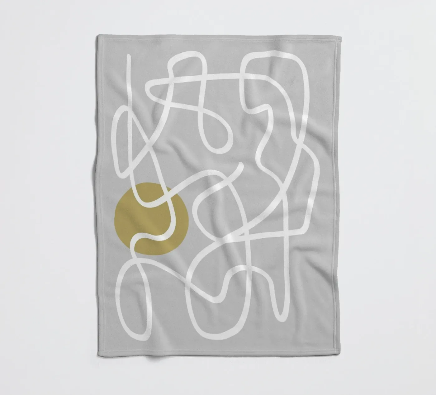 Scribbles 1 fleecedeken van Studio Memb