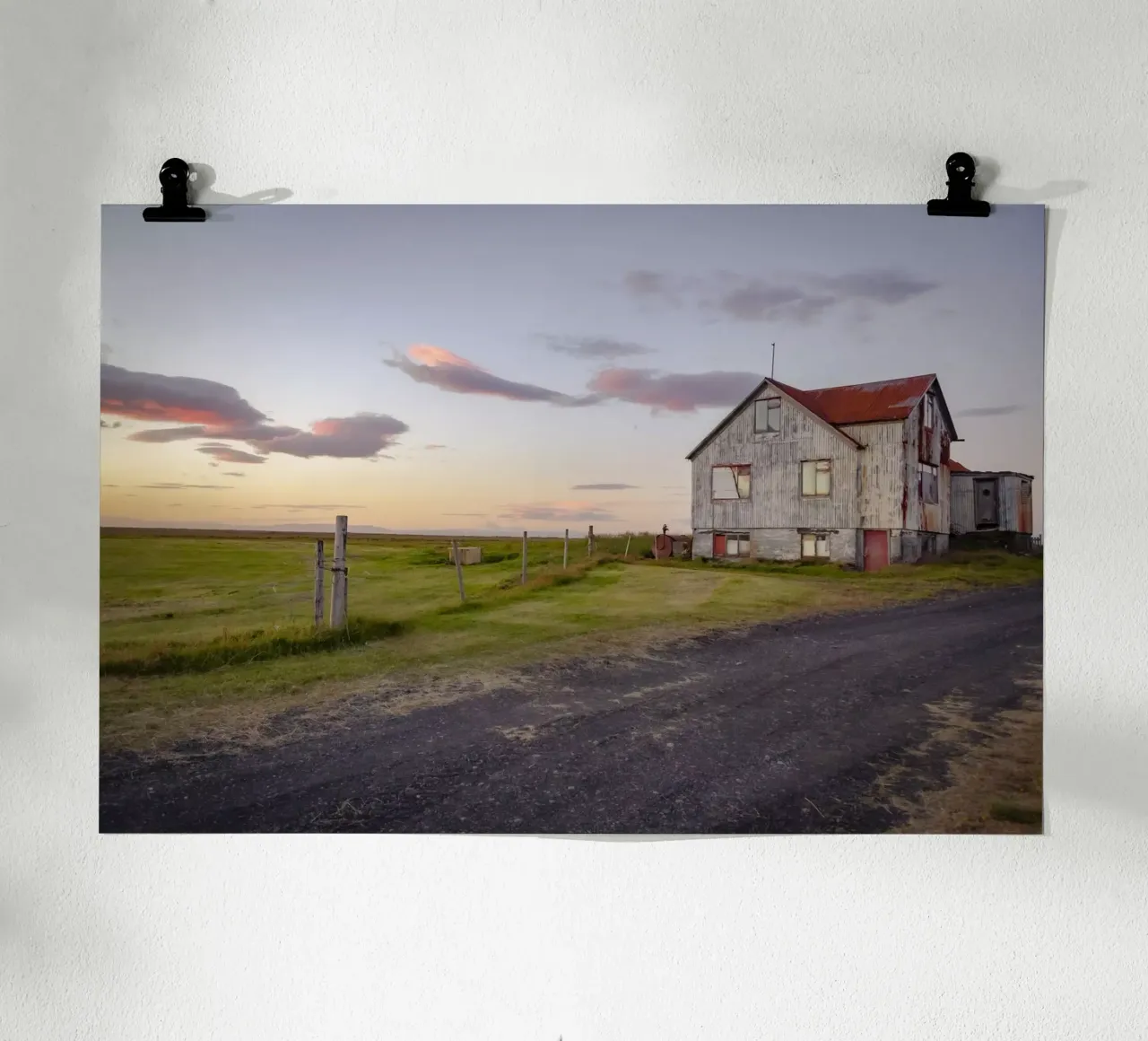 Island - Haus carta hahnemühle da Nadine Ginzel