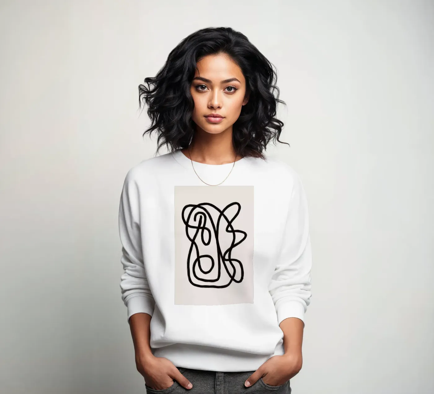 Scribbles 2 sweatshirt by Studio Memb