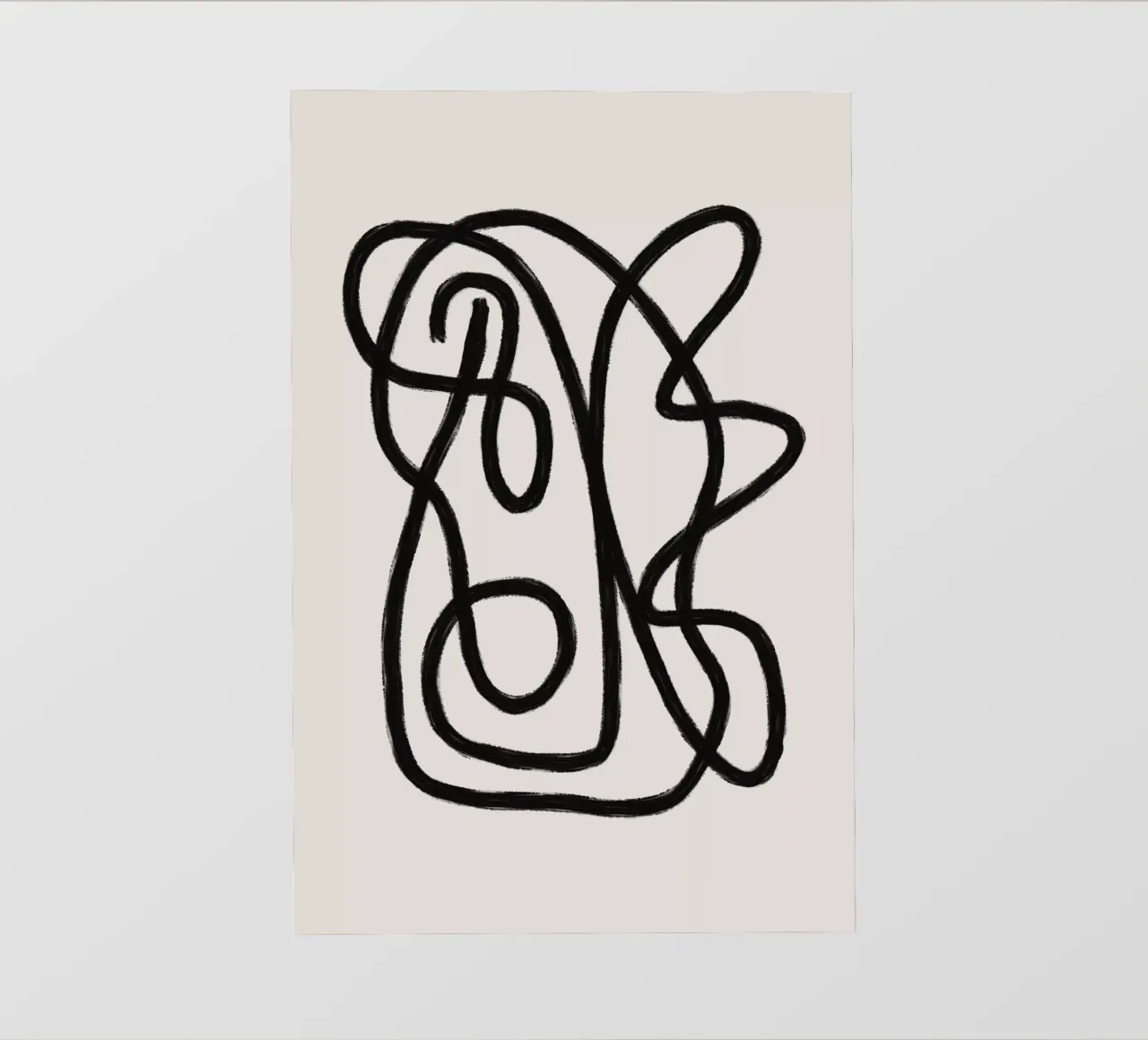 Scribbles 2 PVC Plane von Studio Memb