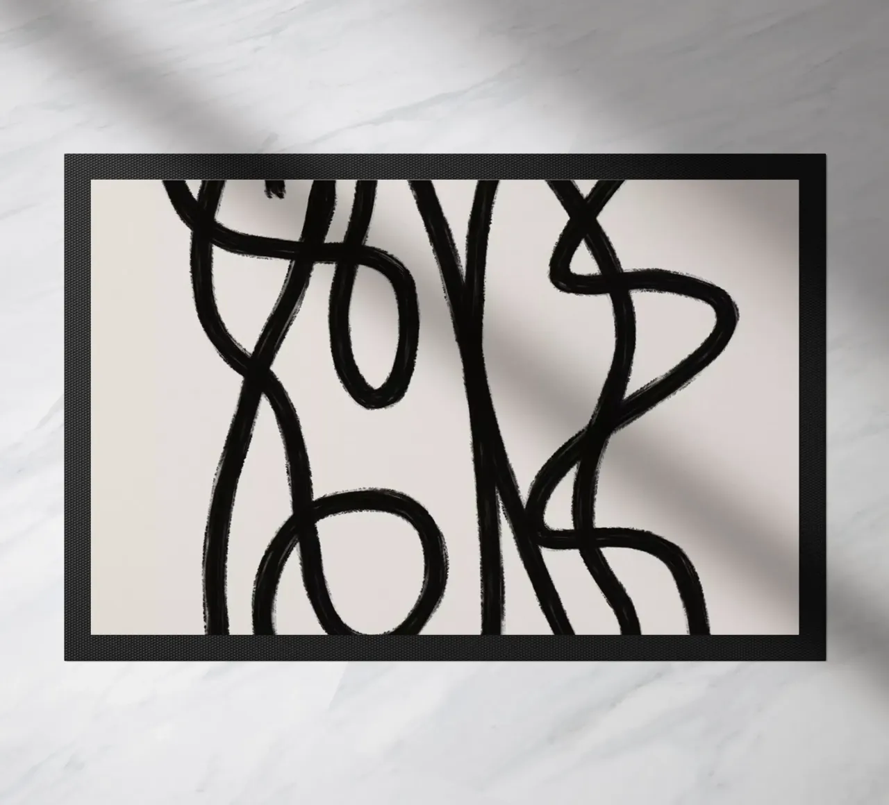 Scribbles 2 doormat by Studio Memb