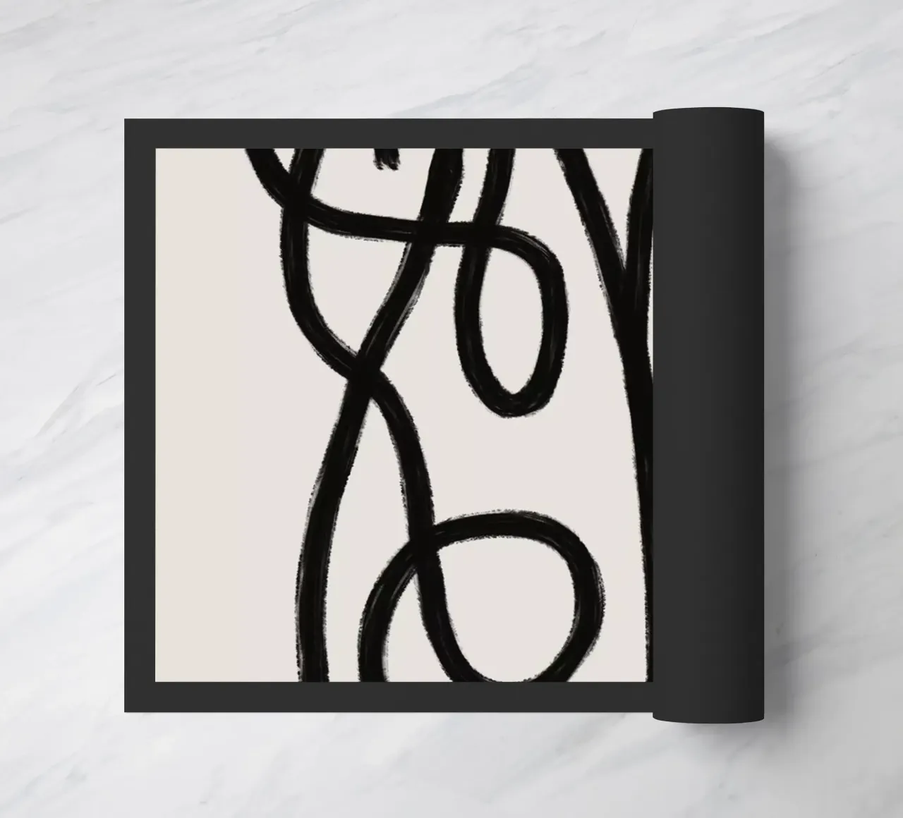 Scribbles 2 doormat by Studio Memb