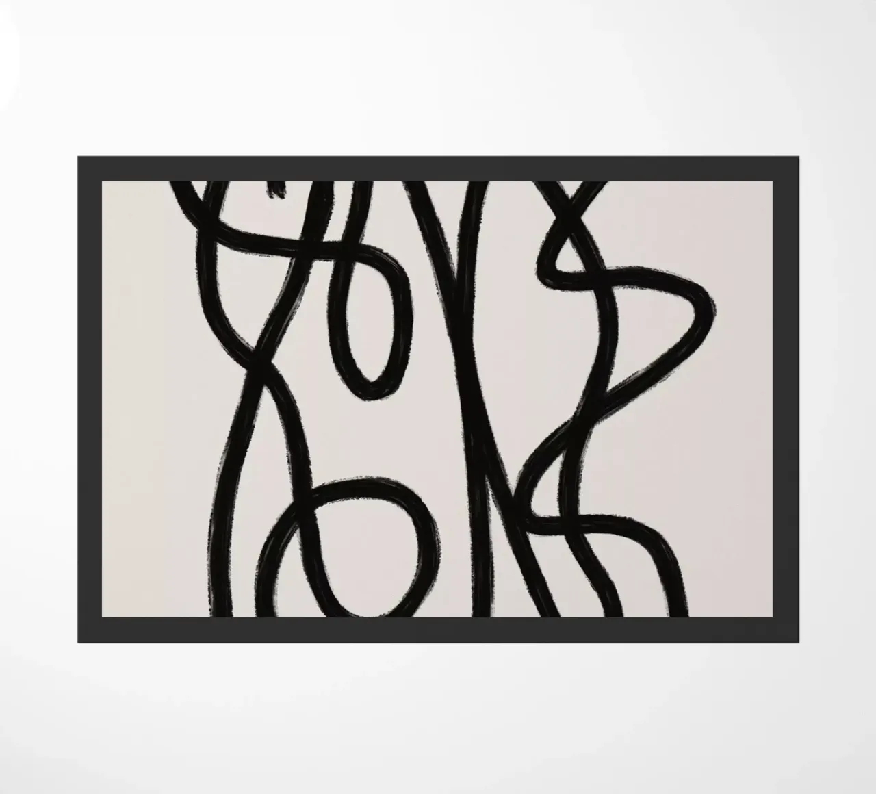 Scribbles 2 doormat by Studio Memb