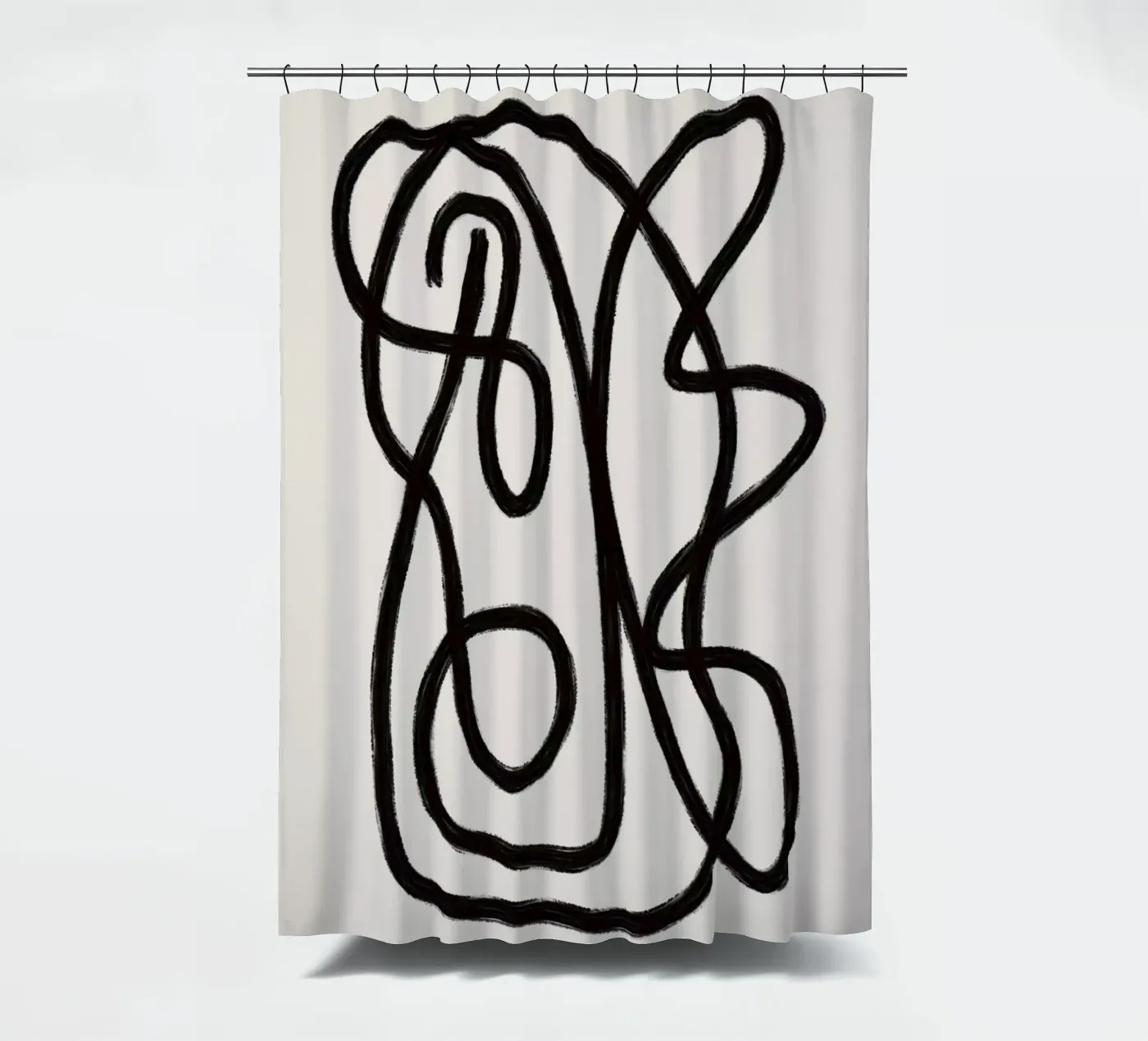 Scribbles 2 Duschvorhang von Studio Memb